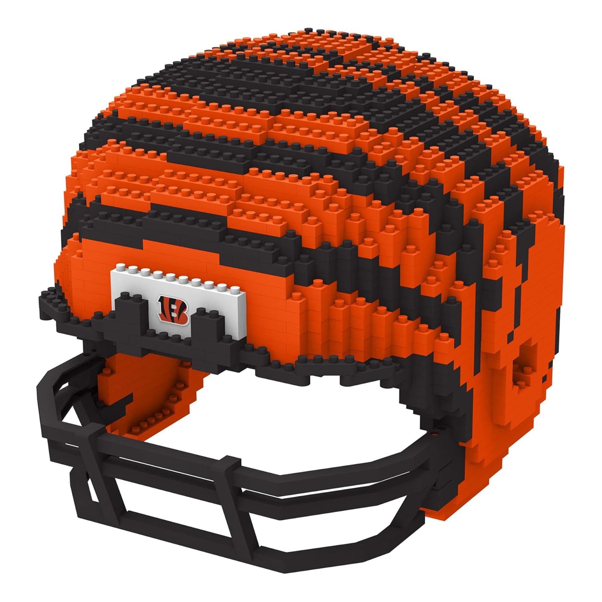 Cincinnati Bengals NFL FOCO BRXLZ Helmet Building Block Set