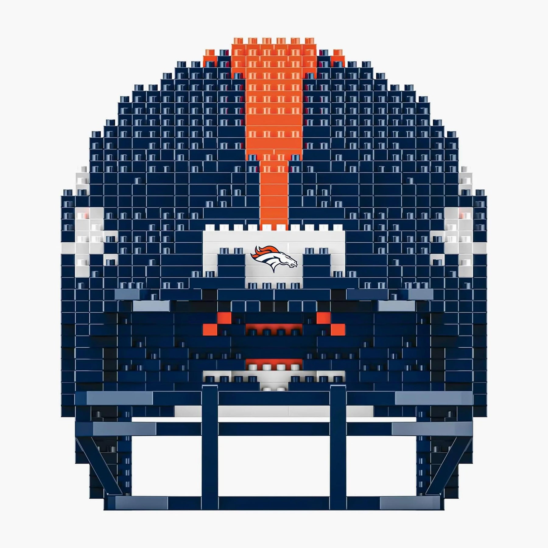 Denver Broncos NFL FOCO BRXLZ Helmet Building Block Set
