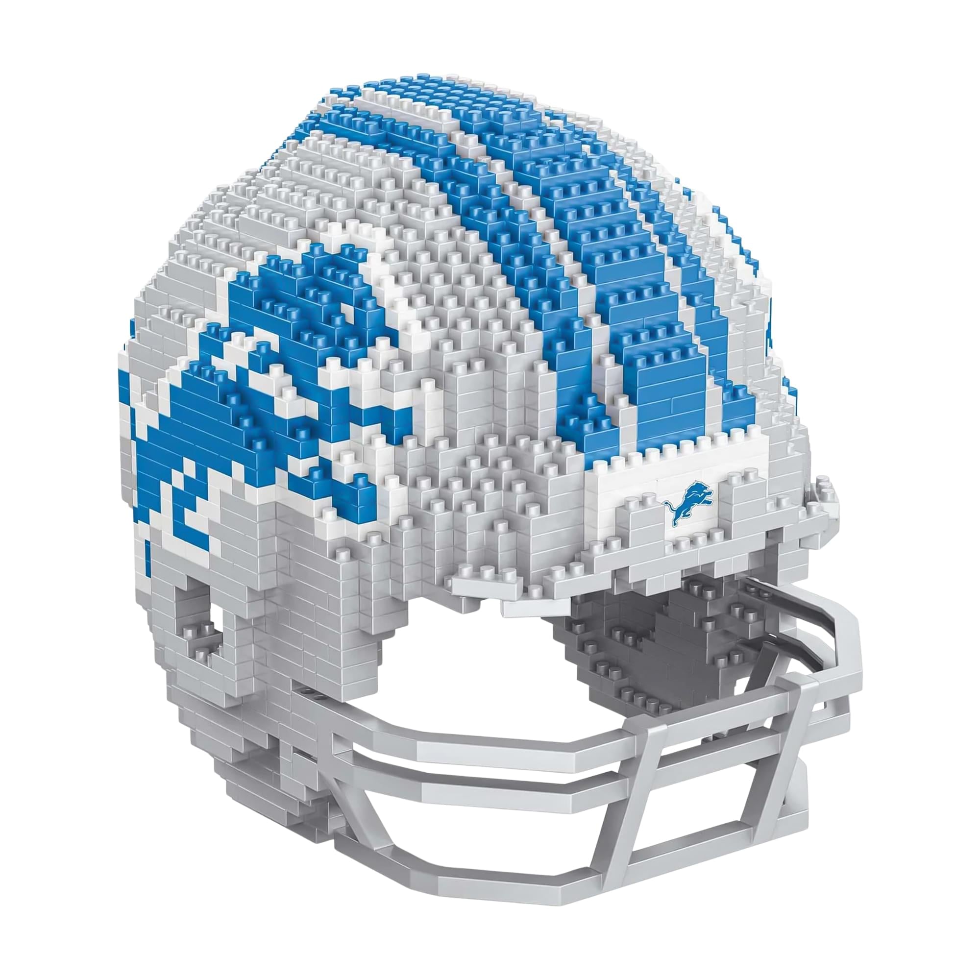 Detroit Lions NFL FOCO BRXLZ Helmet Building Block Set