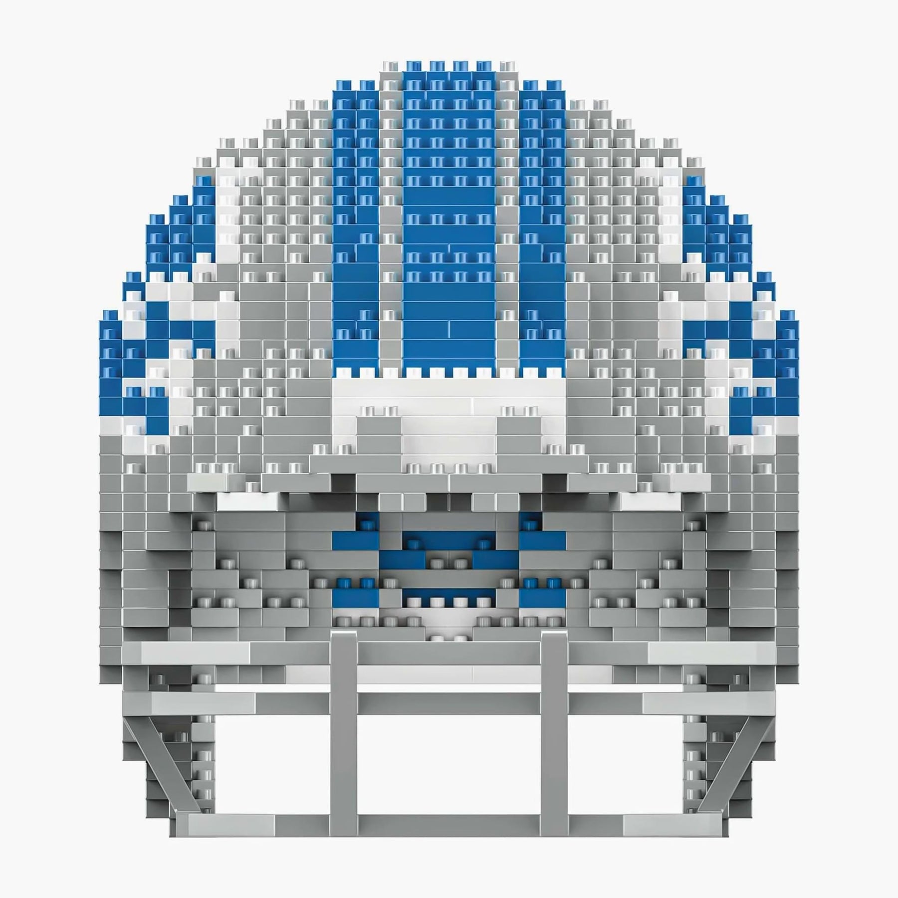 Detroit Lions NFL FOCO BRXLZ Helmet Building Block Set