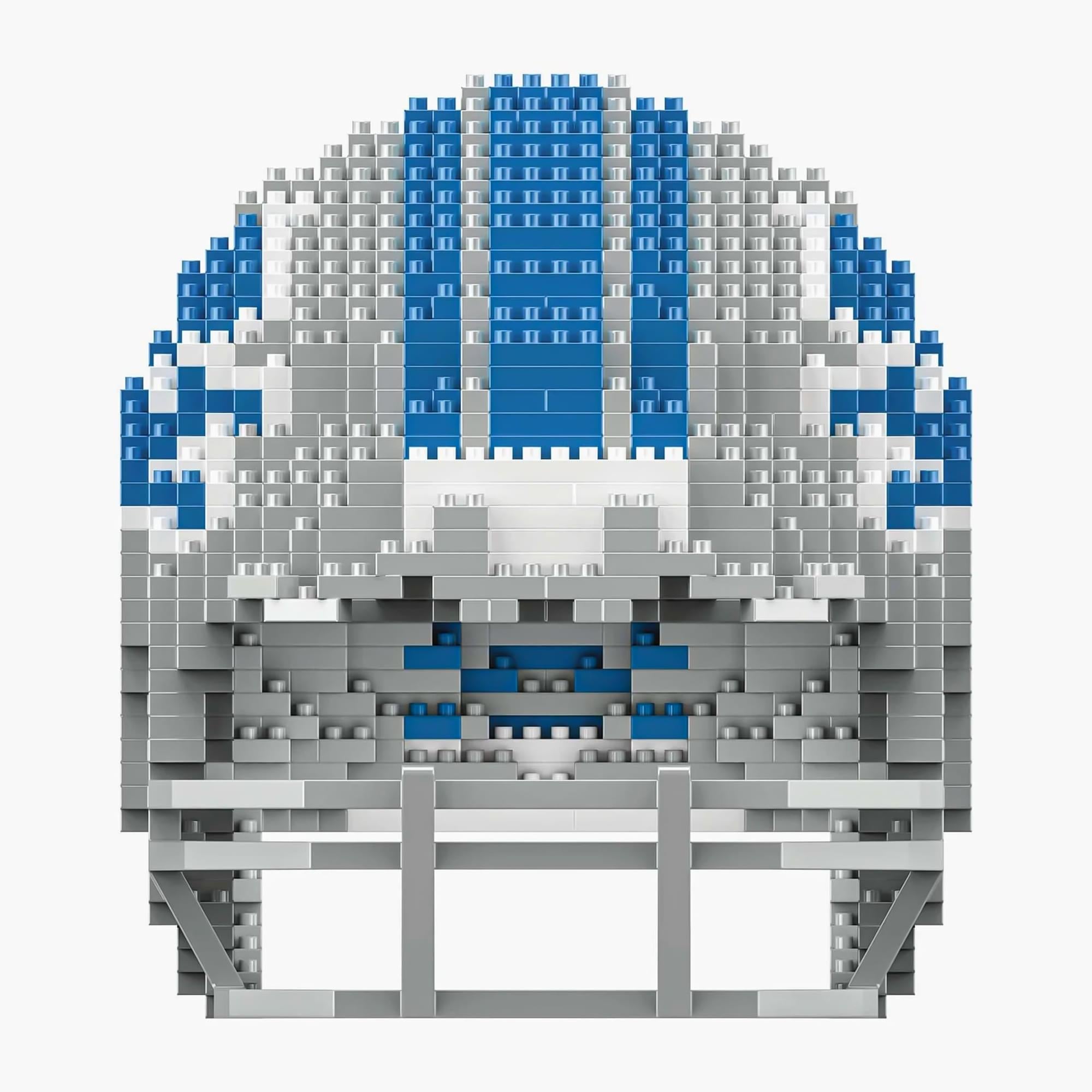 Detroit Lions NFL FOCO BRXLZ Helmet Building Block Set