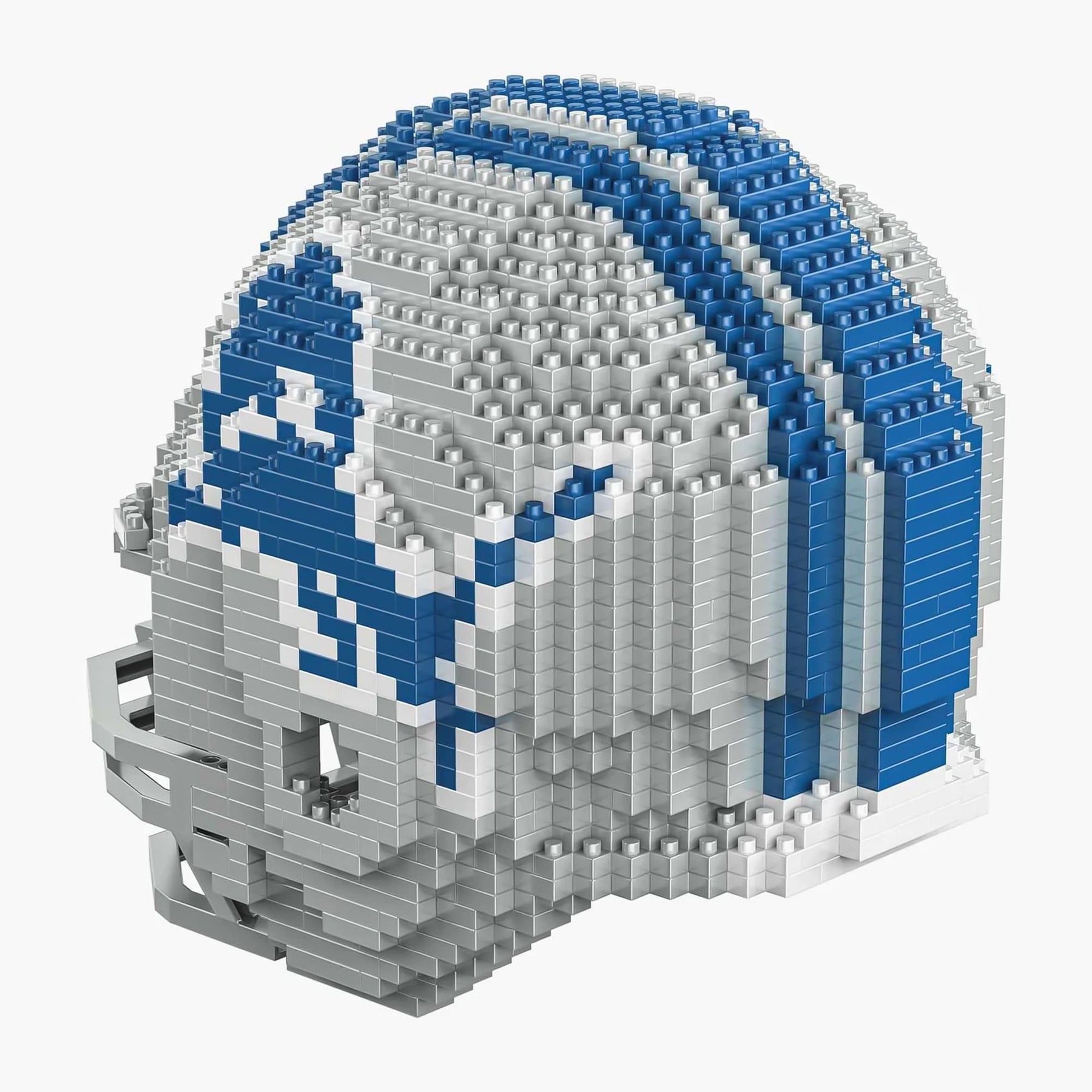 Detroit Lions NFL FOCO BRXLZ Helmet Building Block Set