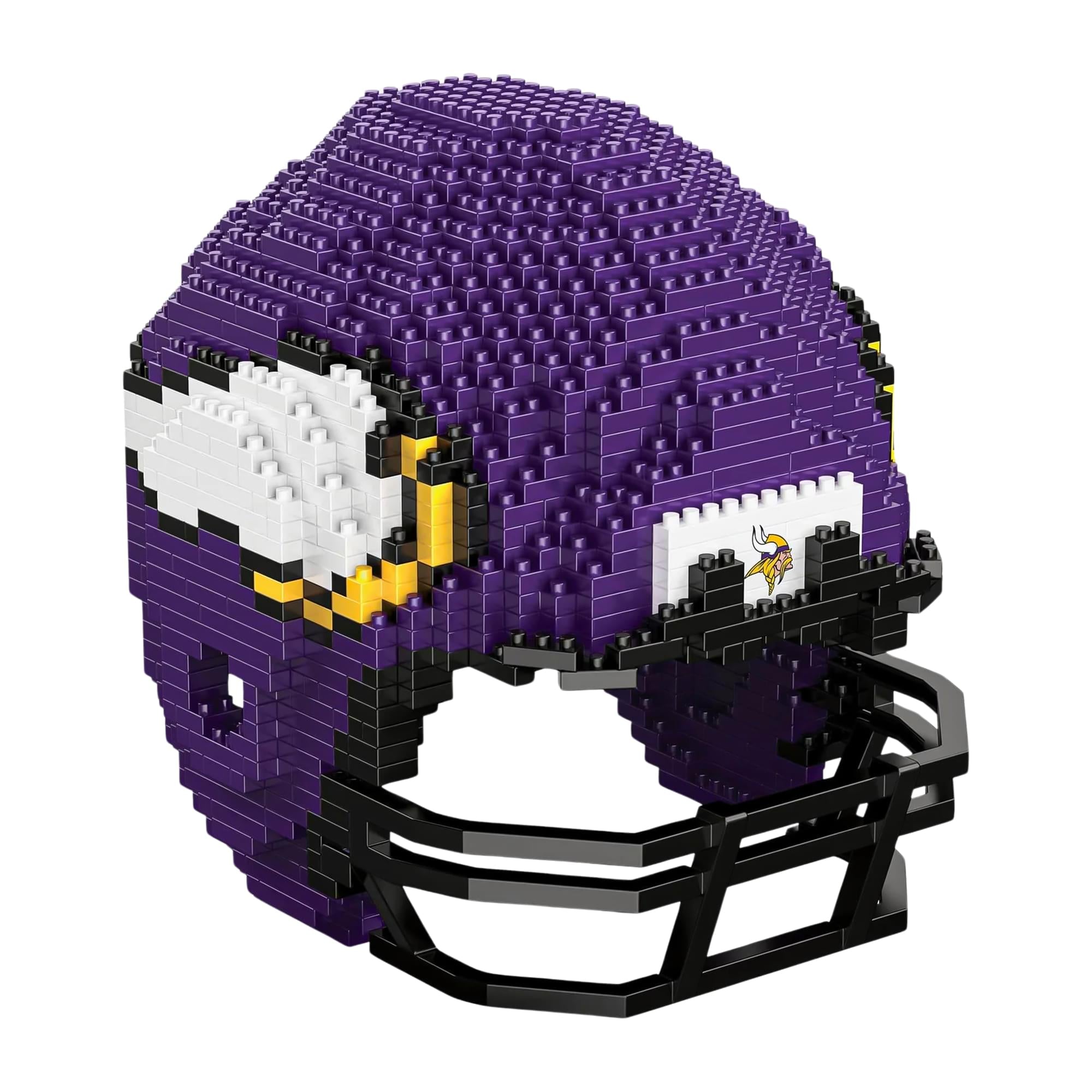 Minnesota Vikings NFL FOCO BRXLZ Helmet Building Block Set