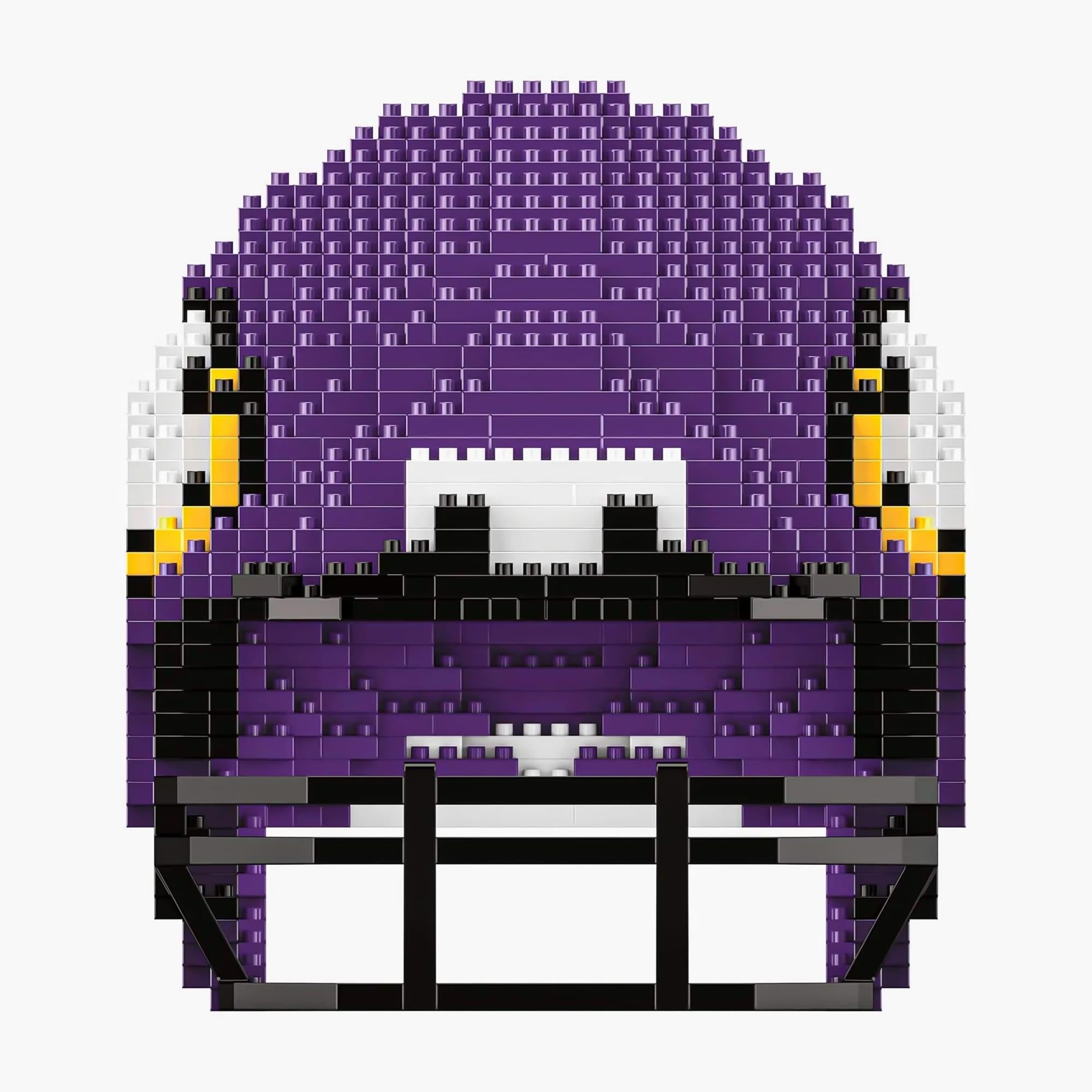 Minnesota Vikings NFL FOCO BRXLZ Helmet Building Block Set