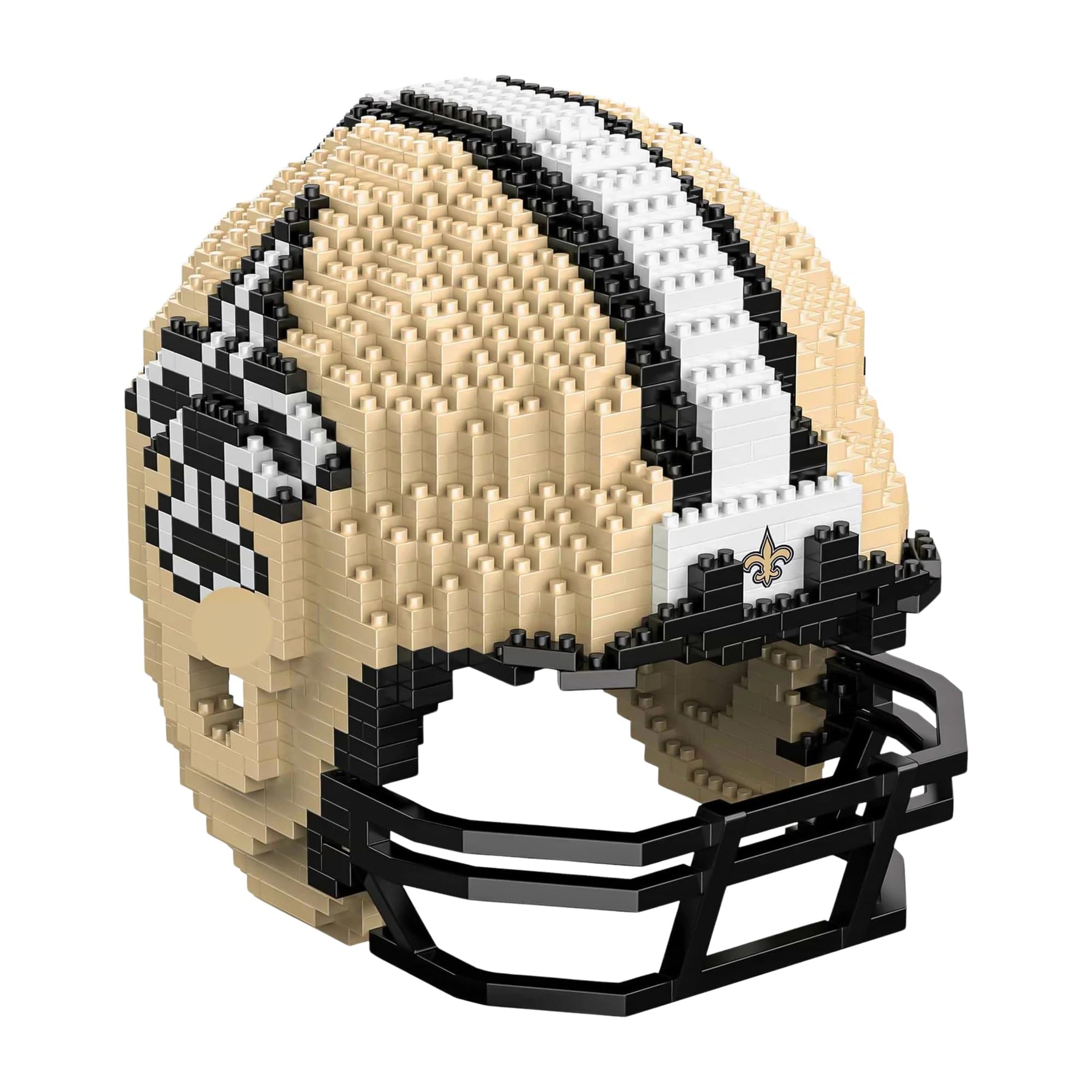 New Orleans Saints NFL FOCO BRXLZ Helmet Building Block Set