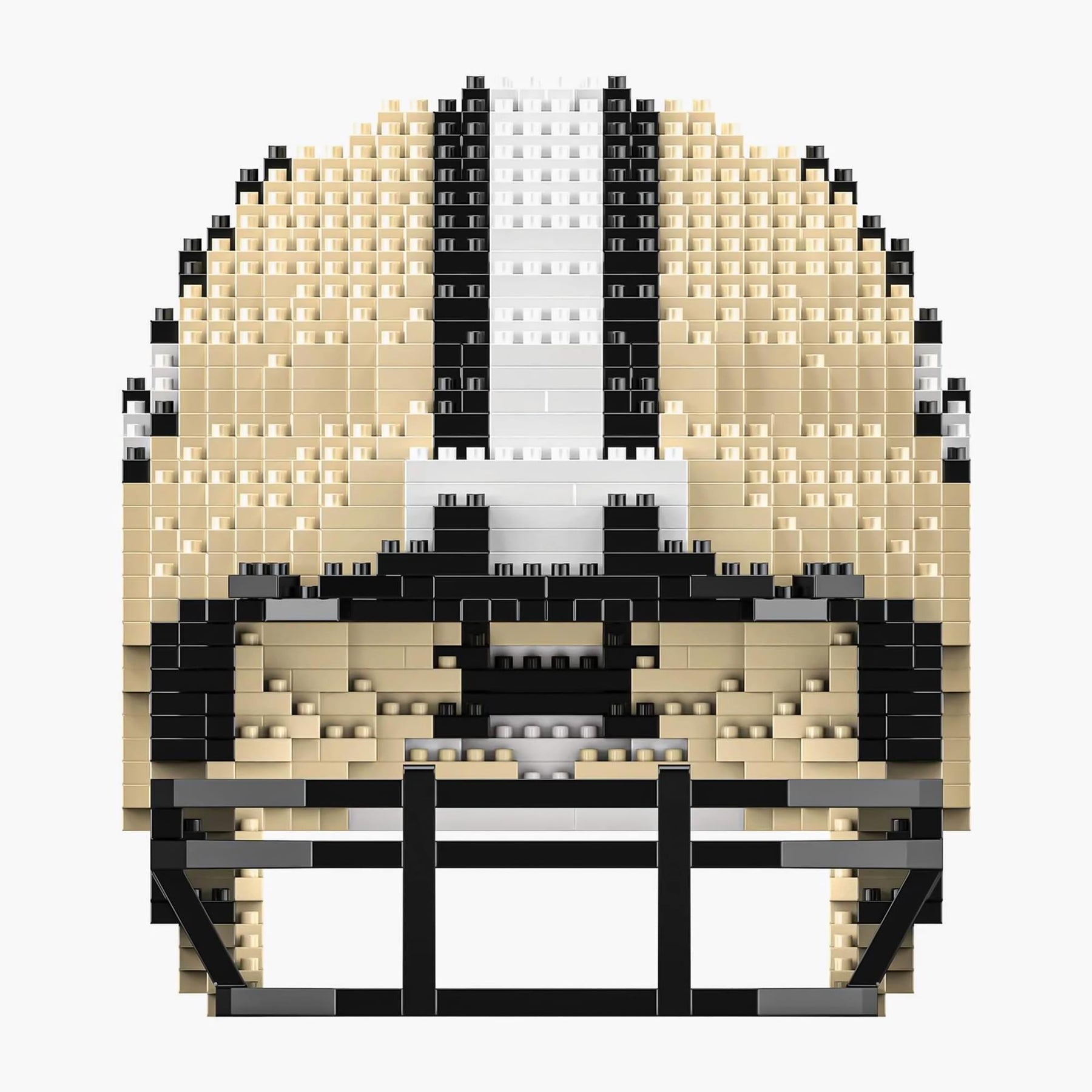 New Orleans Saints NFL FOCO BRXLZ Helmet Building Block Set
