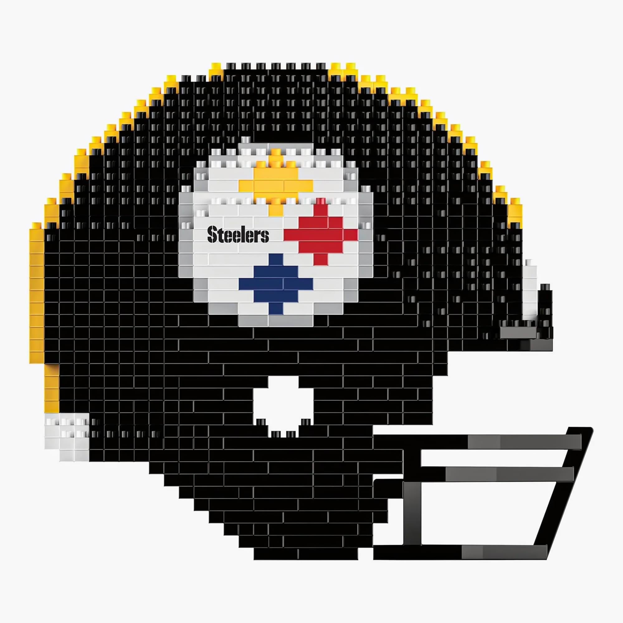 Pittsburgh Steelers NFL FOCO BRXLZ Helmet Building Block Set
