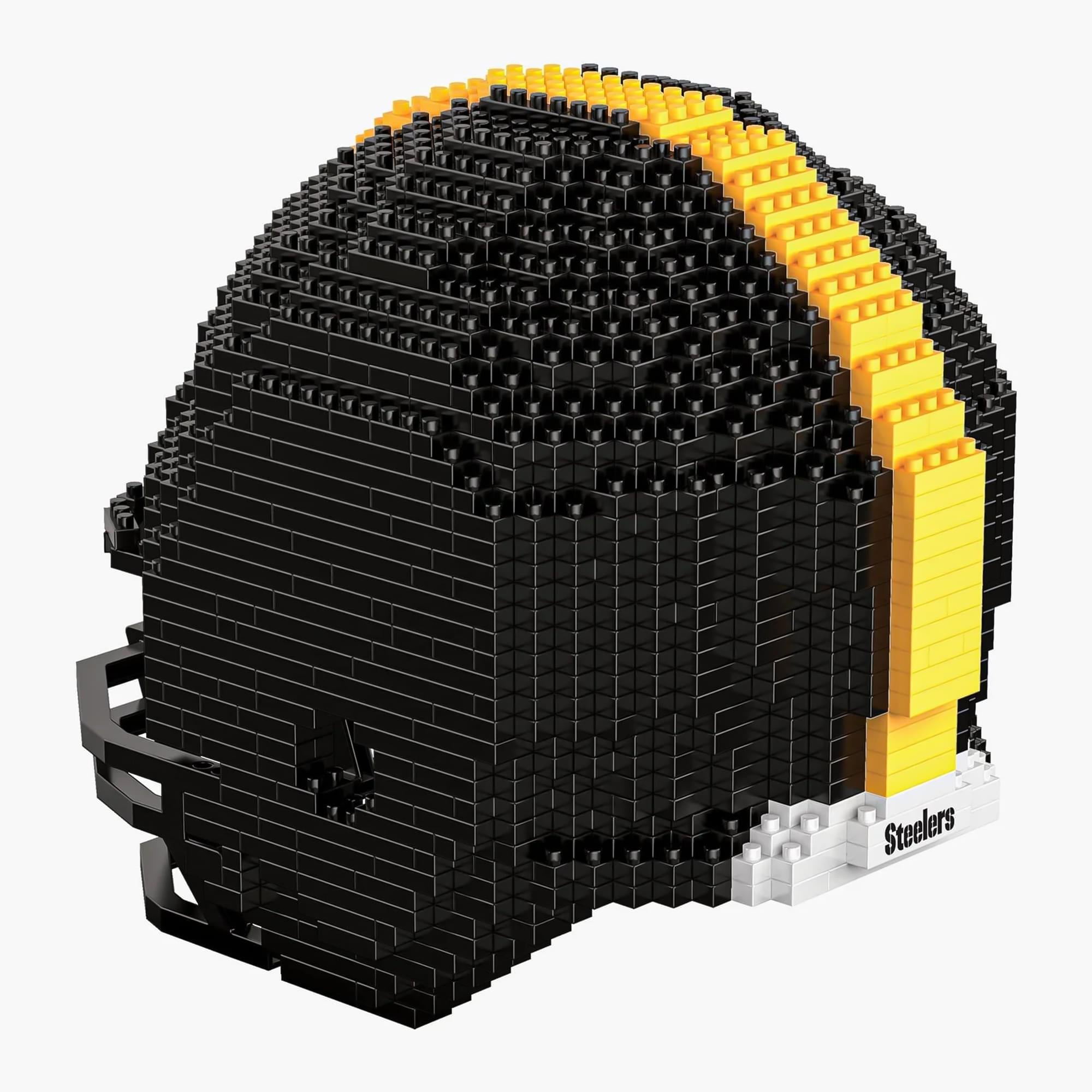 Pittsburgh Steelers NFL FOCO BRXLZ Helmet Building Block Set