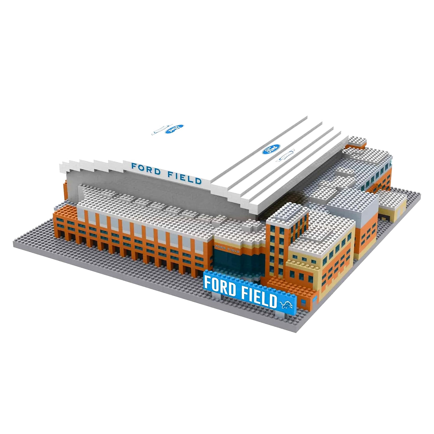 Detroit Lions NFL FOCO BRXLZ Stadium Building Block Set