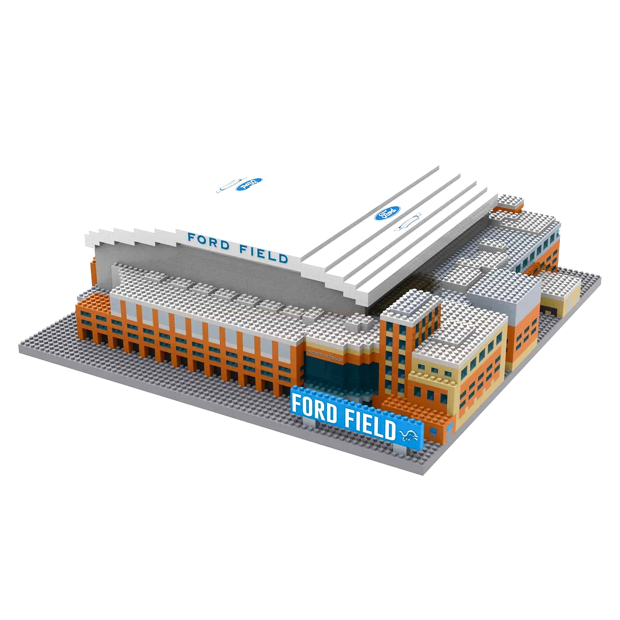 Detroit Lions NFL FOCO BRXLZ Stadium Building Block Set
