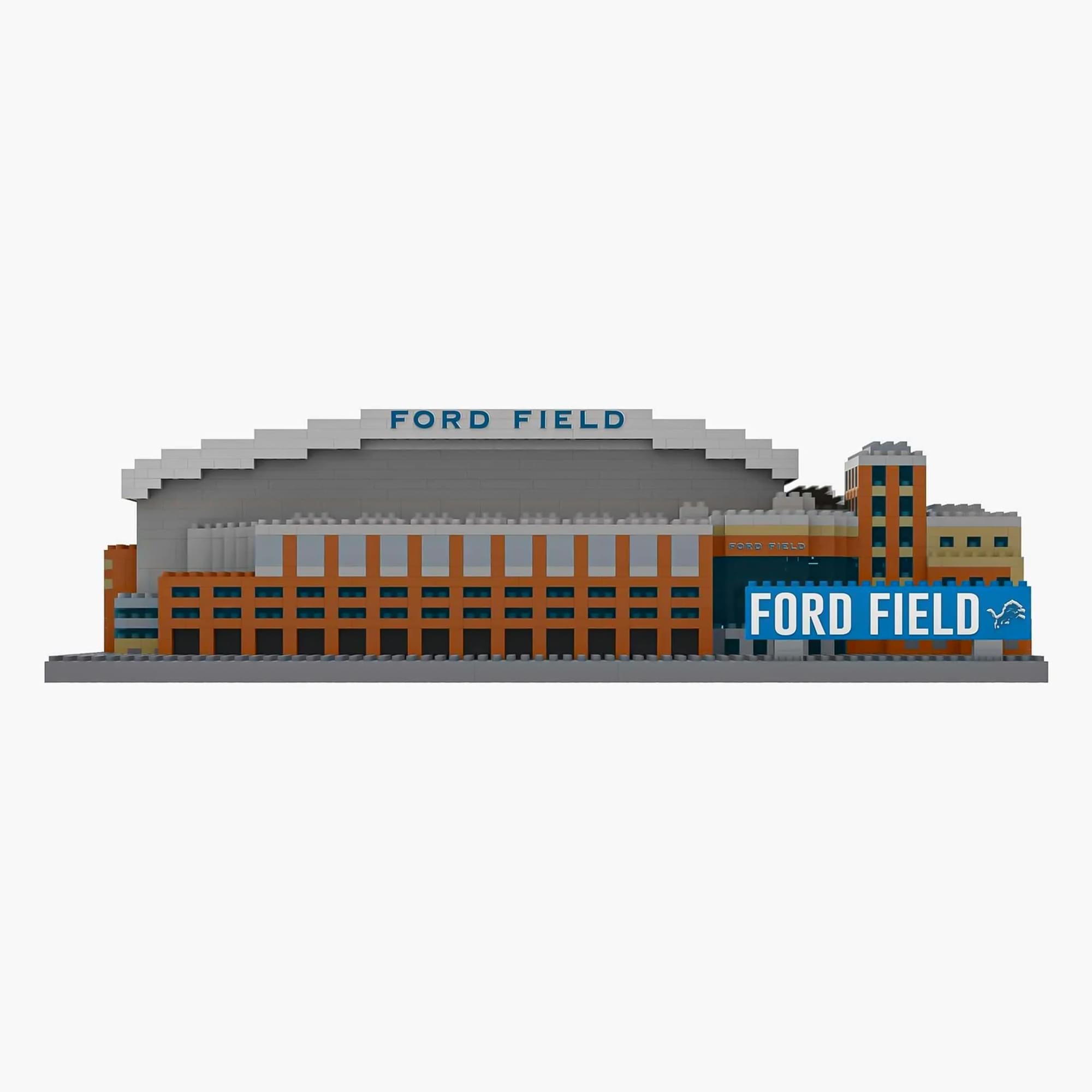 Detroit Lions NFL FOCO BRXLZ Stadium Building Block Set