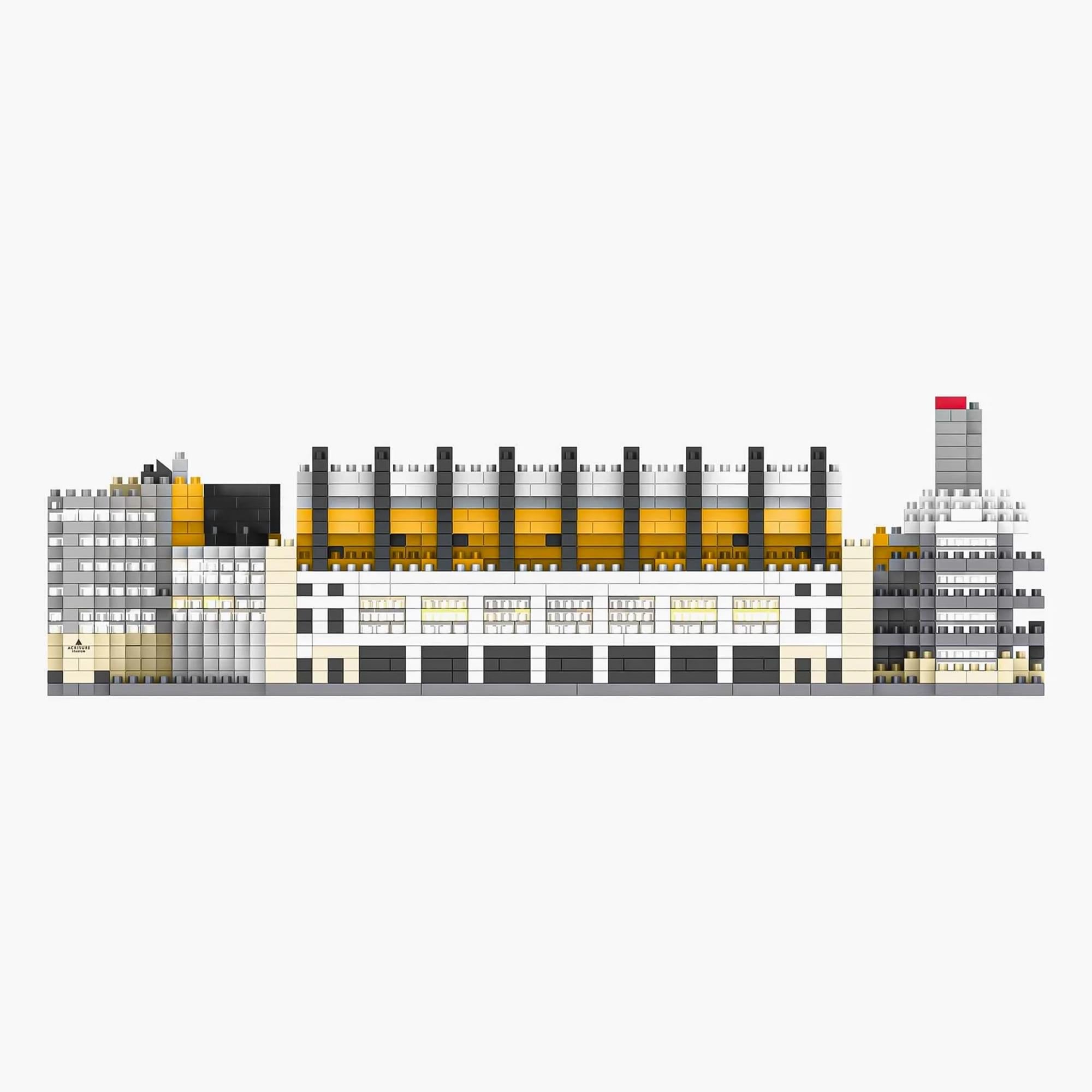 Pittsburgh Steelers NFL FOCO BRXLZ Stadium Building Block Set