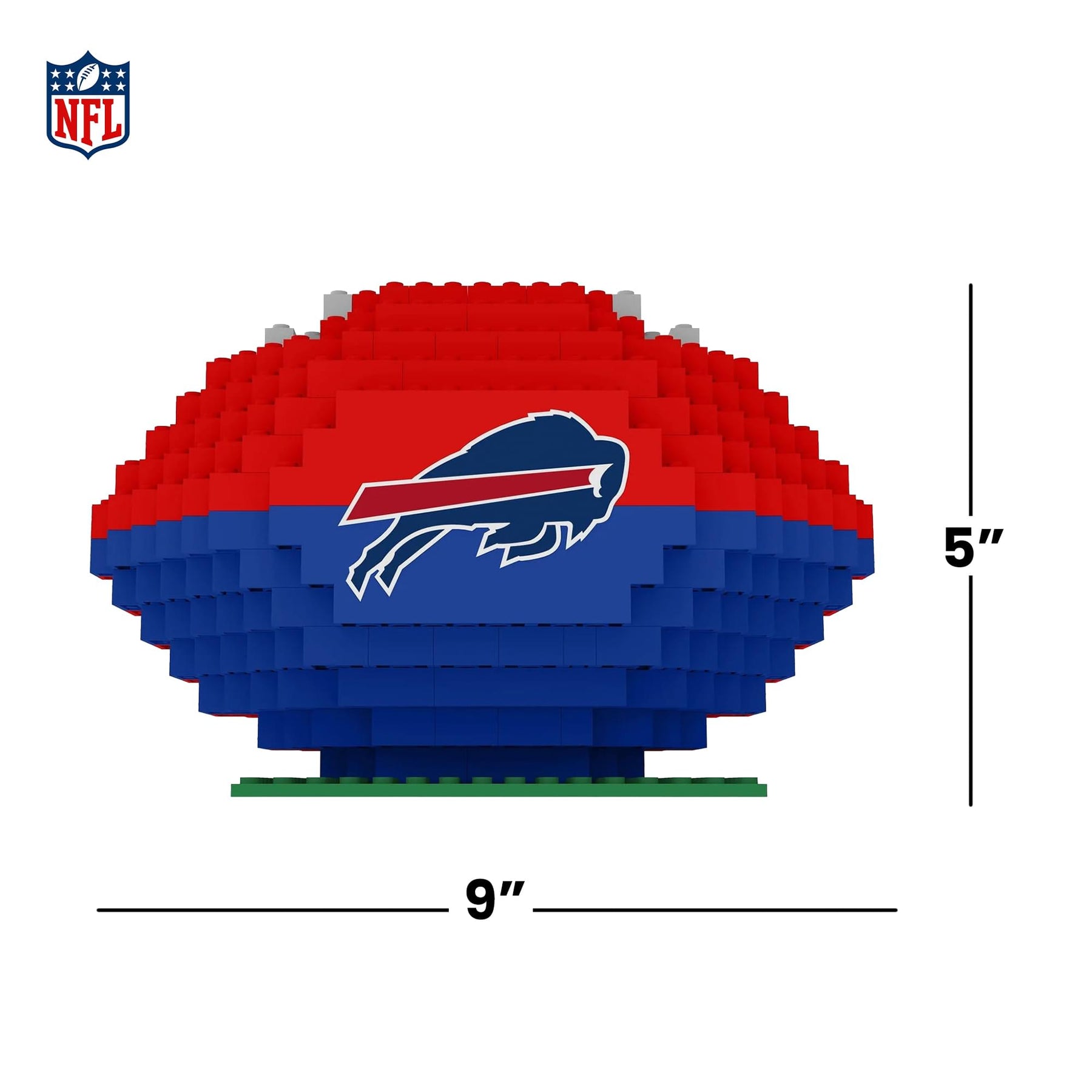 Buffalo Bills NFL Brxlz XL Football 360-Piece Building Block Set