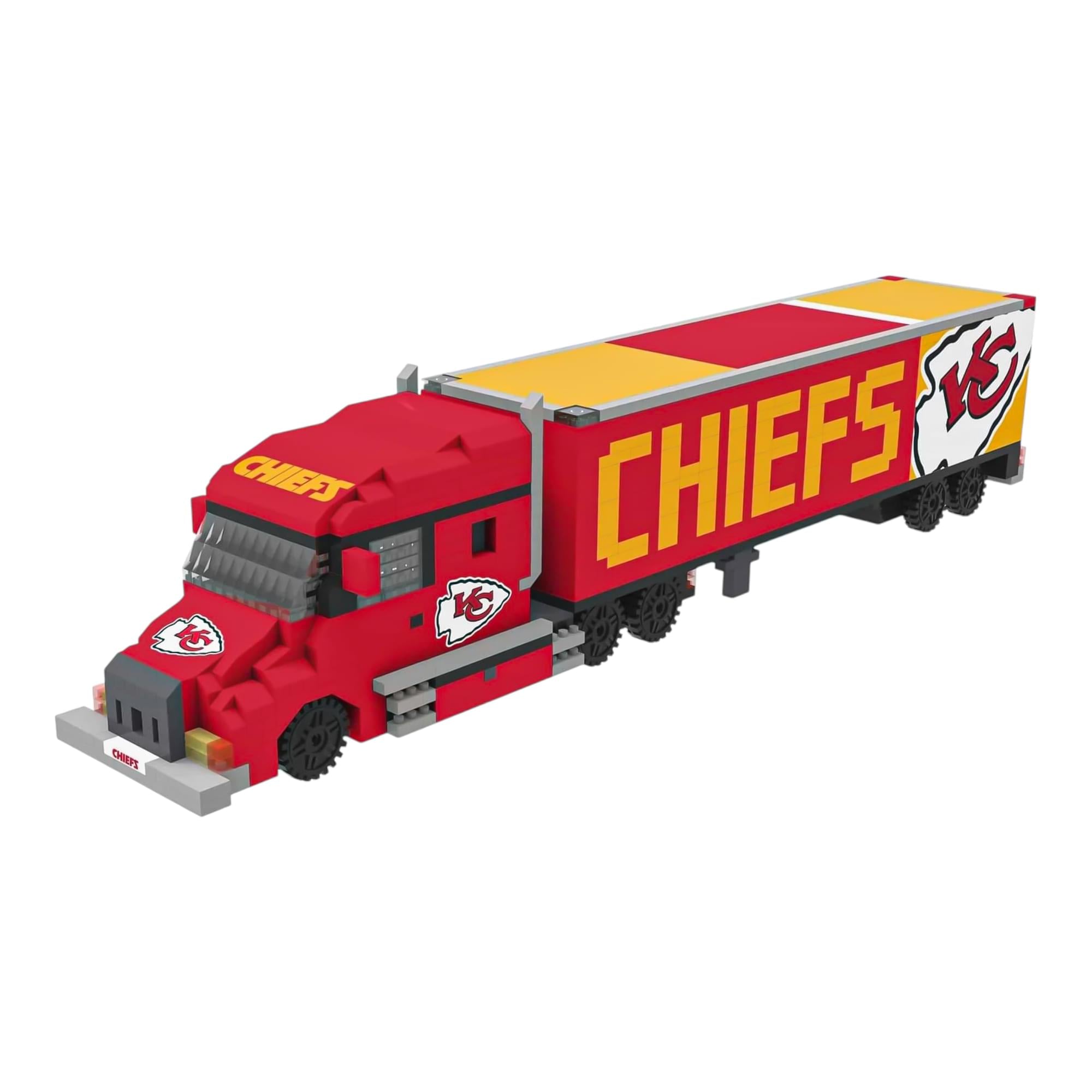 Kansas City Chiefs NFL BRXLZ Team Truck 1396-Piece Building Block Set