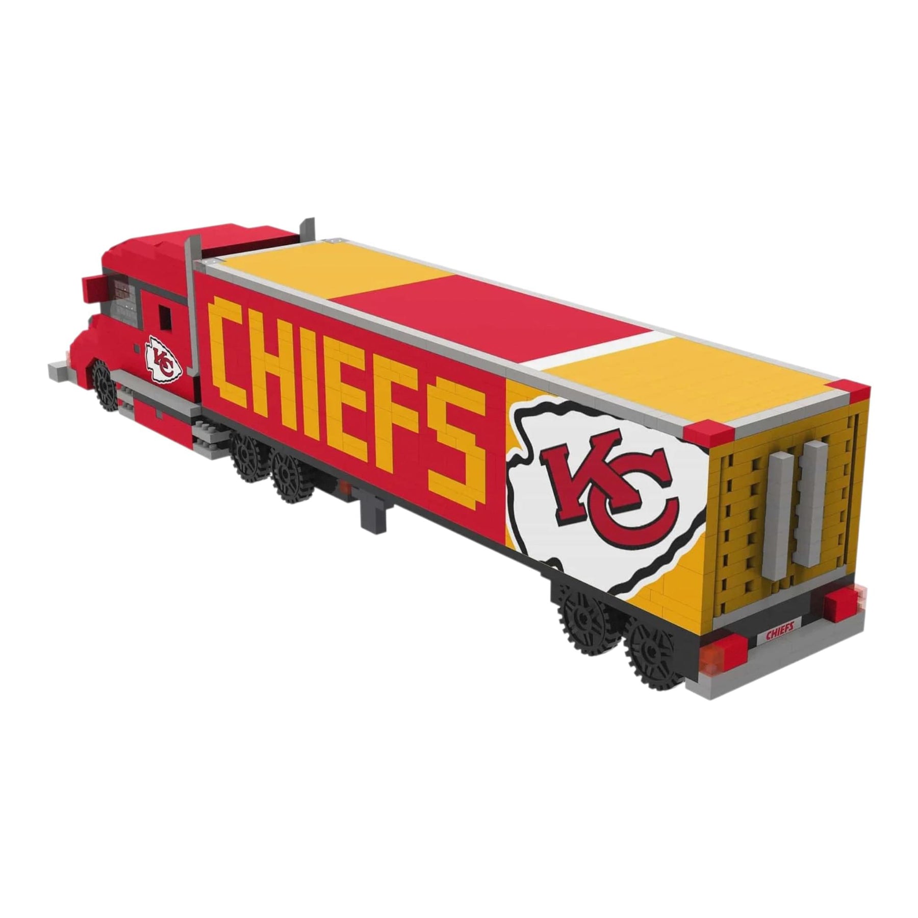 Kansas City Chiefs NFL BRXLZ Team Truck 1396-Piece Building Block Set