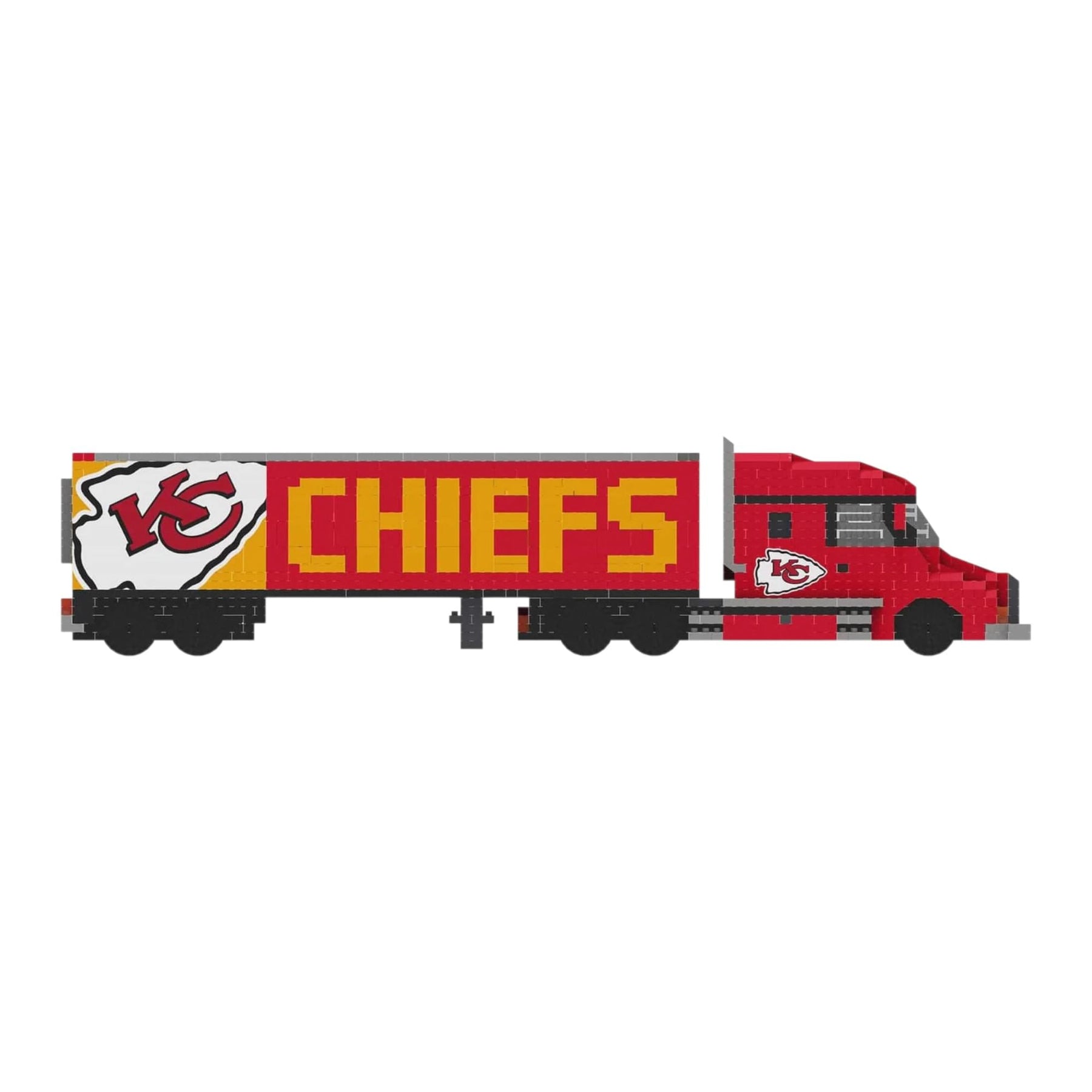 Kansas City Chiefs NFL BRXLZ Team Truck 1396-Piece Building Block Set