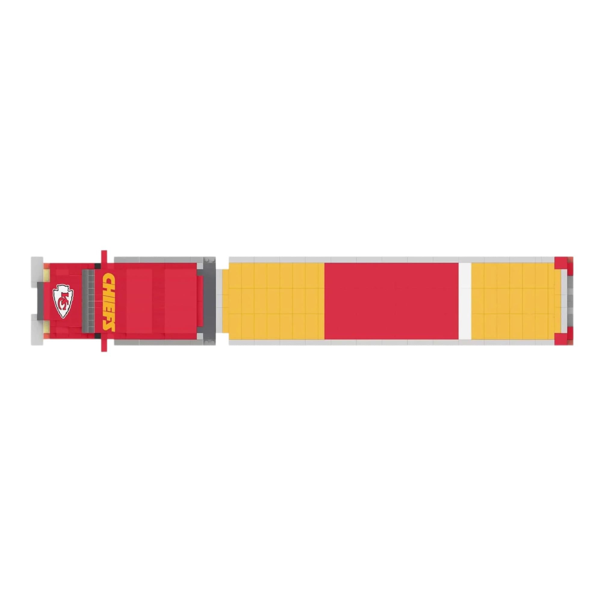Kansas City Chiefs NFL BRXLZ Team Truck 1396-Piece Building Block Set