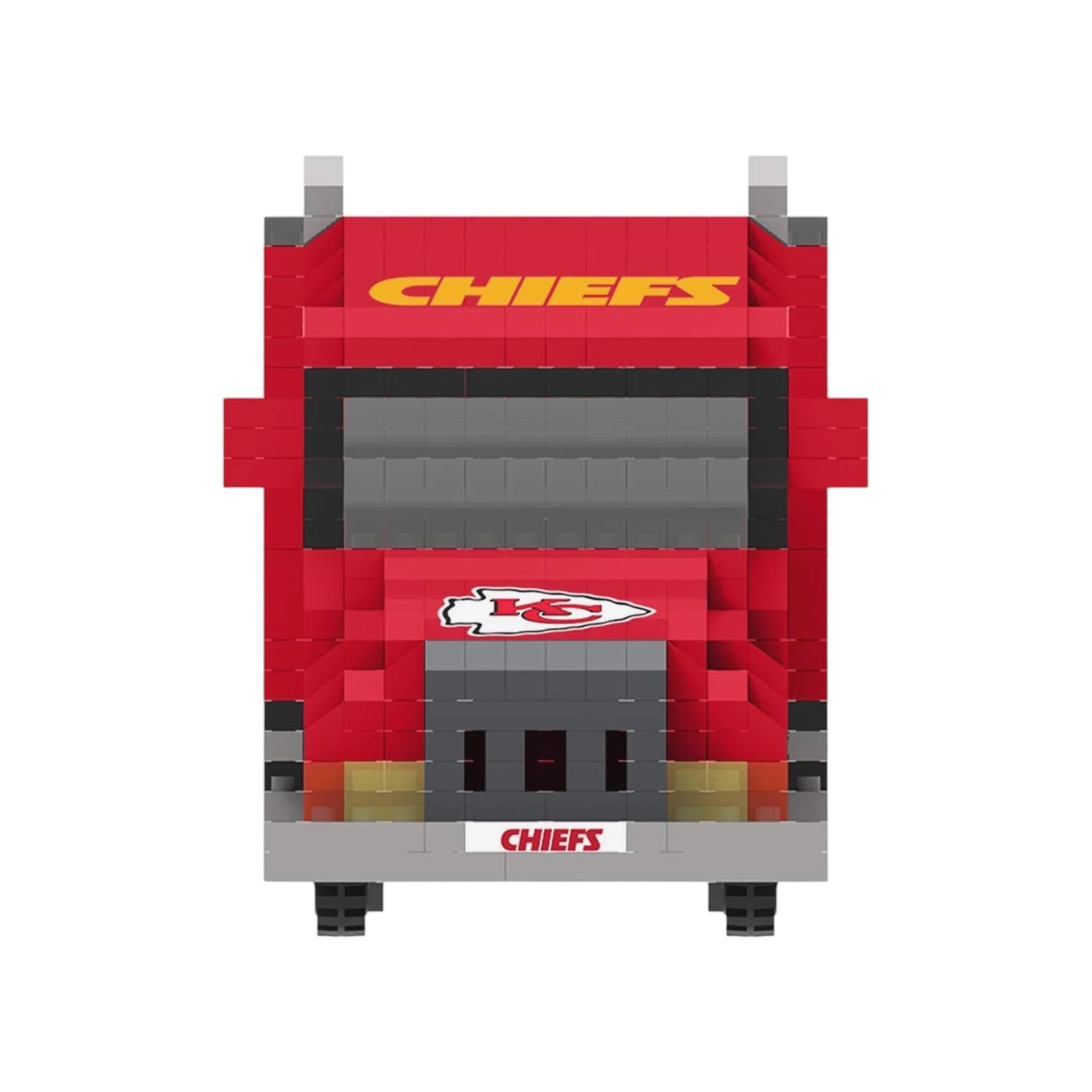Kansas City Chiefs NFL BRXLZ Team Truck 1396-Piece Building Block Set