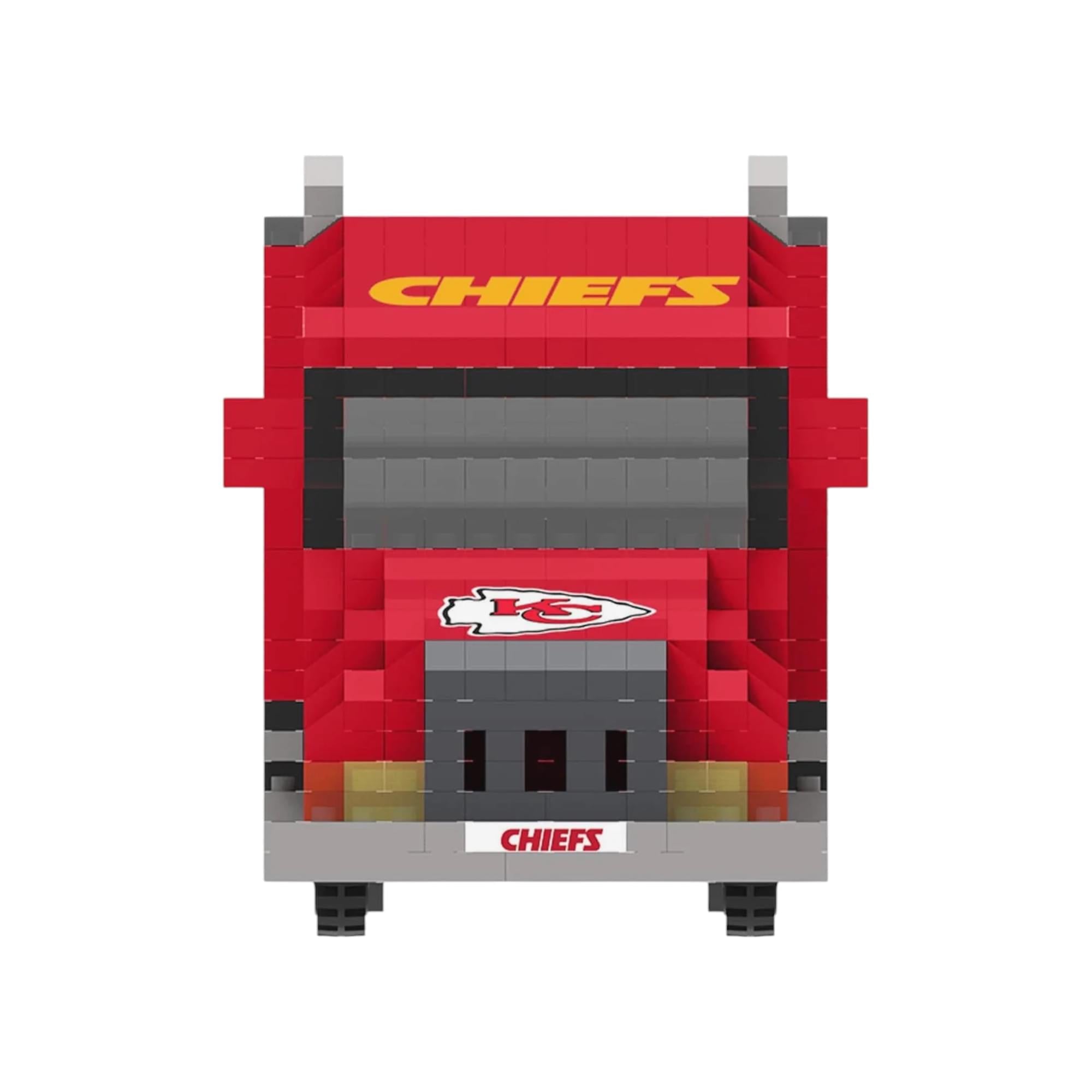 Kansas City Chiefs NFL BRXLZ Team Truck 1396-Piece Building Block Set