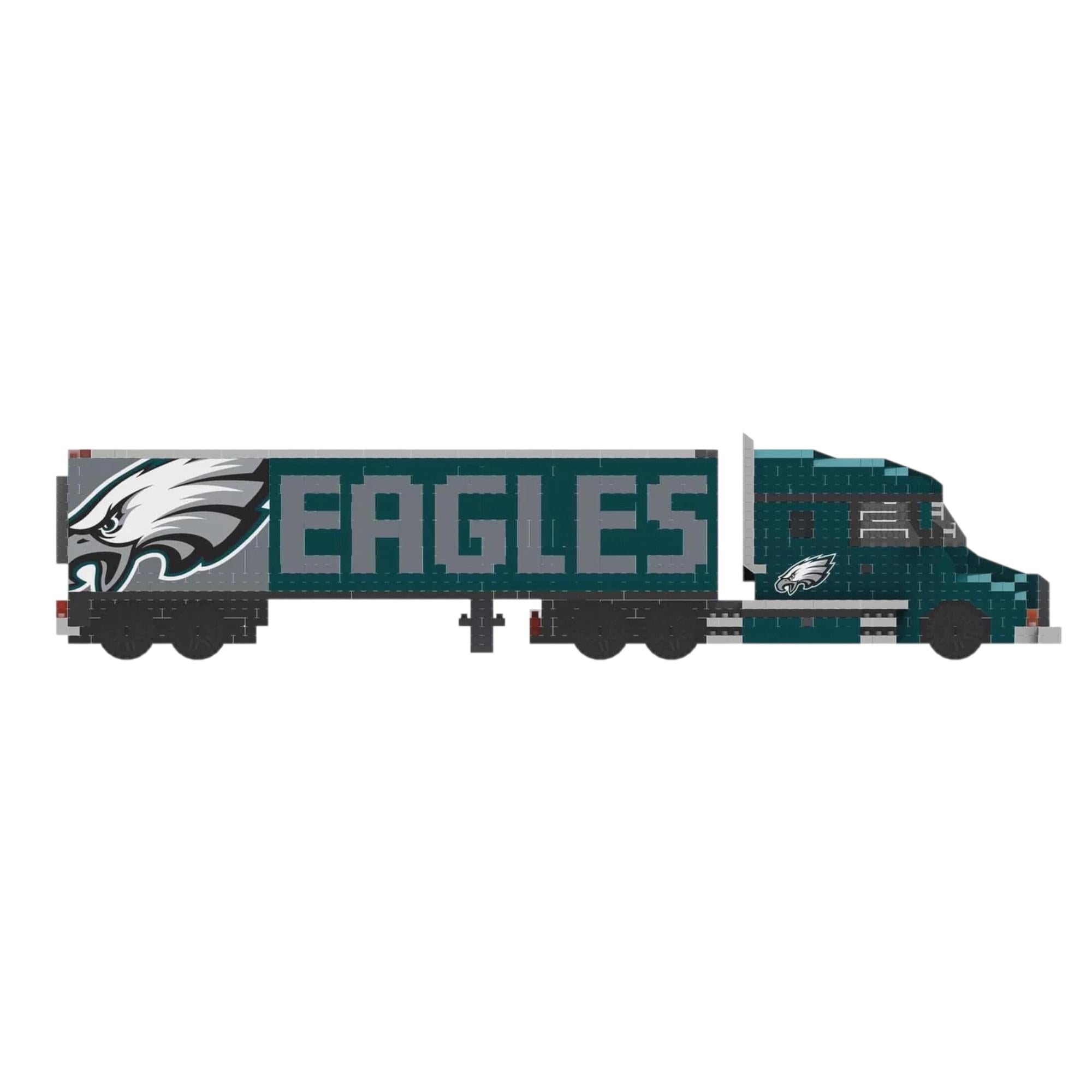 Philadelphia Eagles NFL BRXLZ Team Truck 1402-Piece Building Block Set