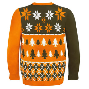 Cleveland Browns Busy Block NFL Ugly Sweater