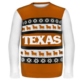 Texas Wordmark NCAA Ugly Sweater