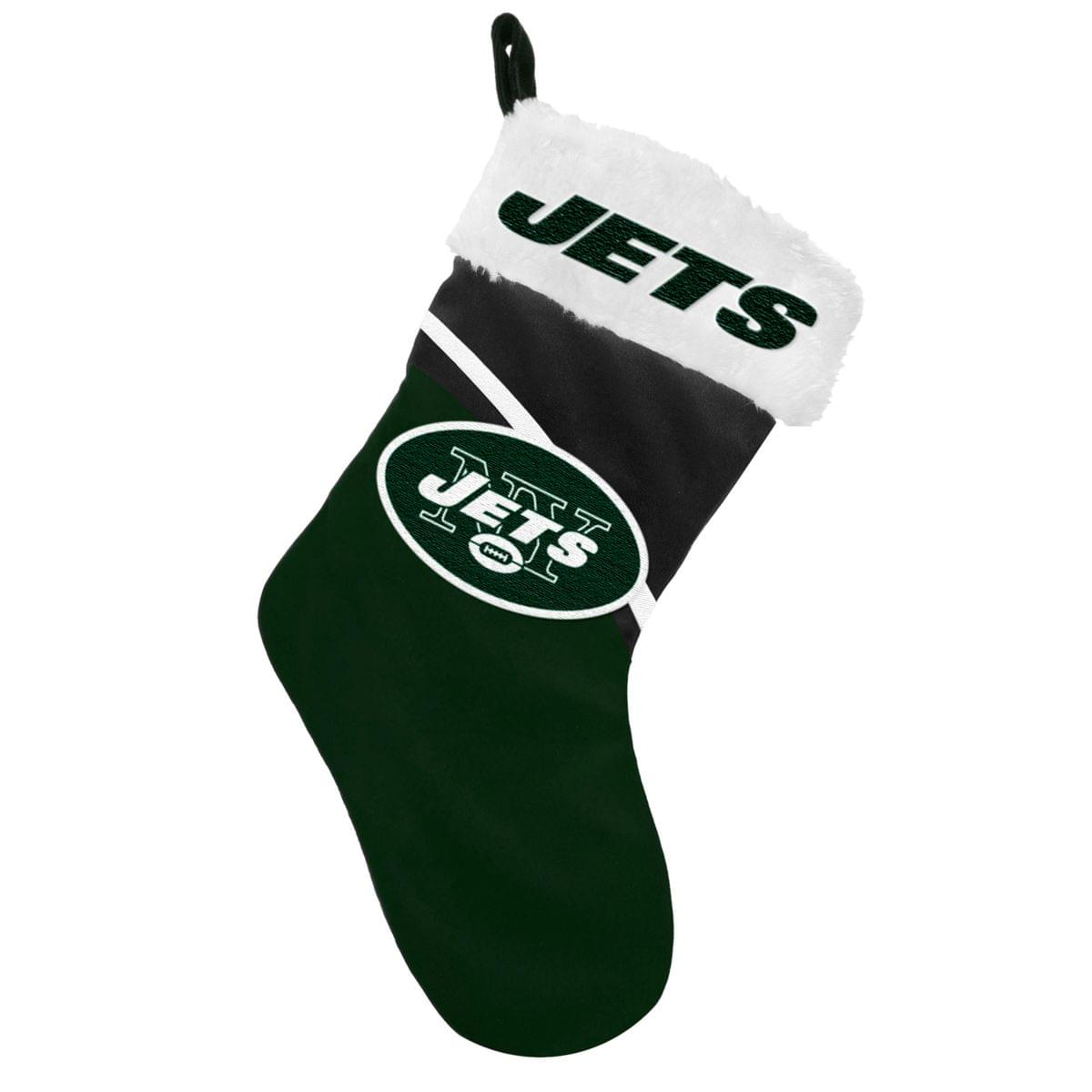 NFL New York Jets Swoop Logo Holiday Christmas Stocking
