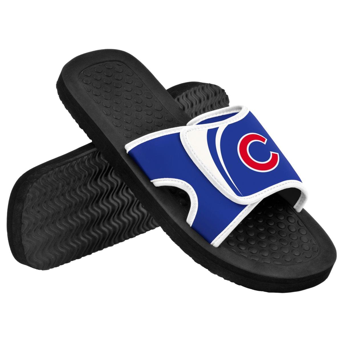 Chicago Cubs MLB Mens Shower Slide Flip Flops