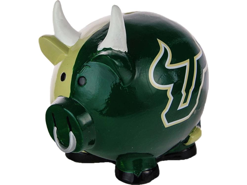 South Florida Bulls NCAA Resin Large Thematic Piggy Bank