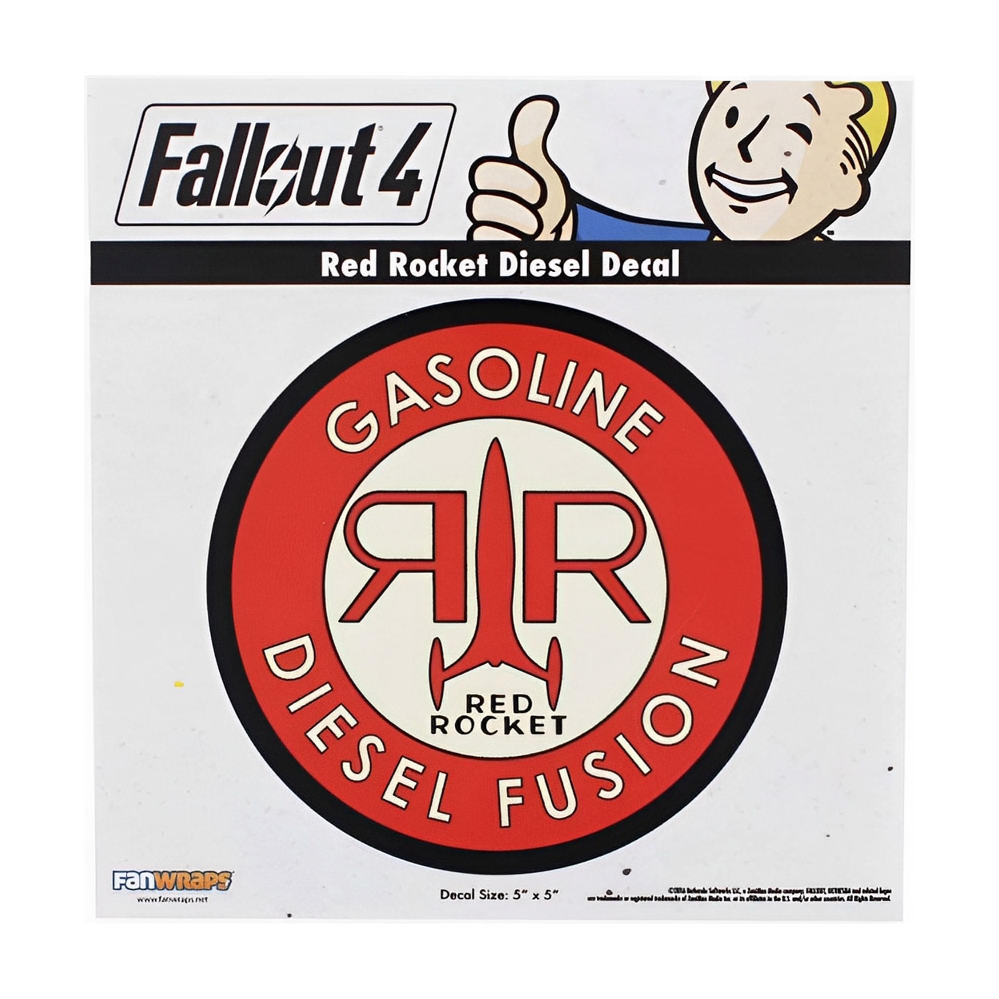 Fallout 4 Red Rocket Diesel Decal