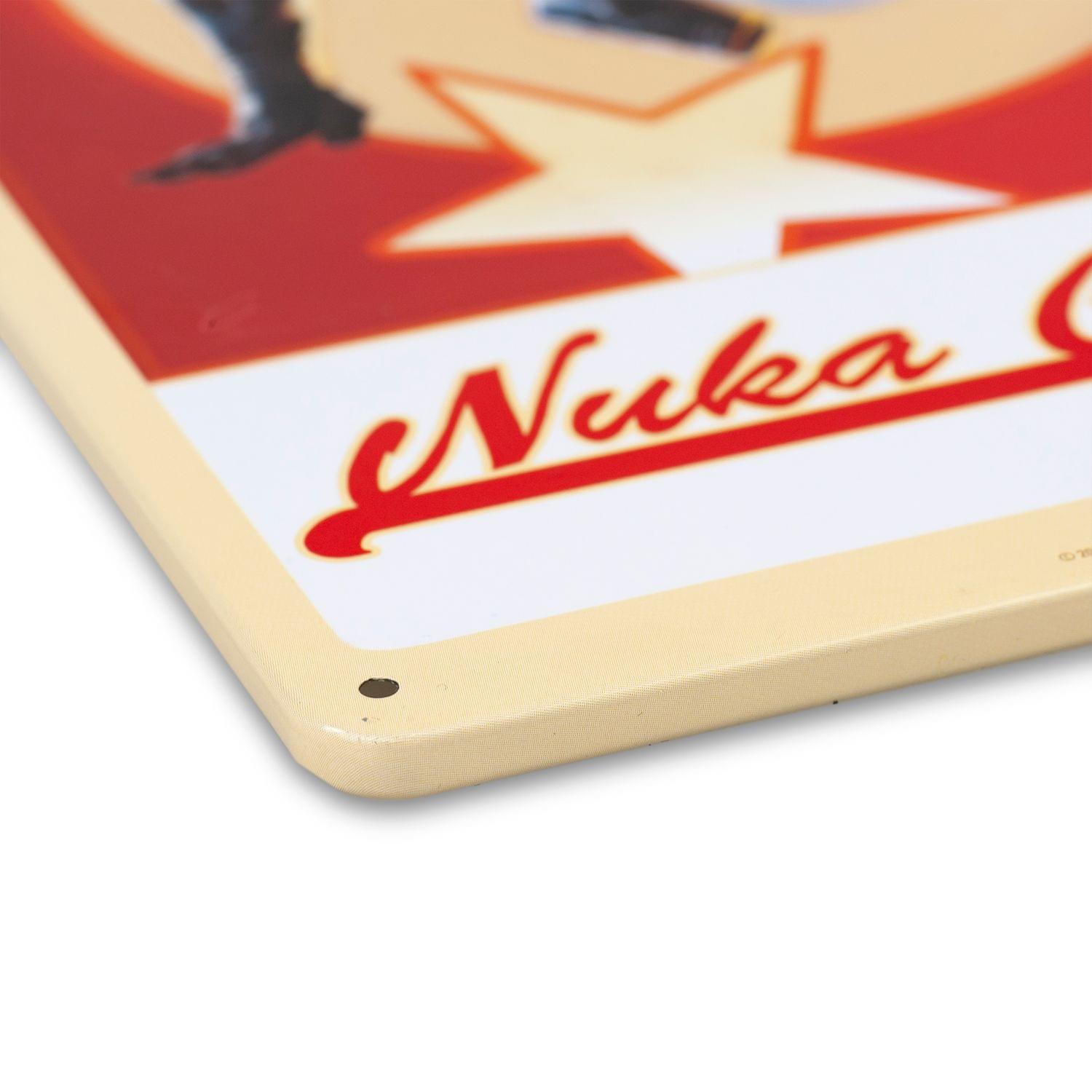 Fallout 76 Nuka Cola Girl Metal Sign | Fanwraps Official Lithograph | 6" x 9"