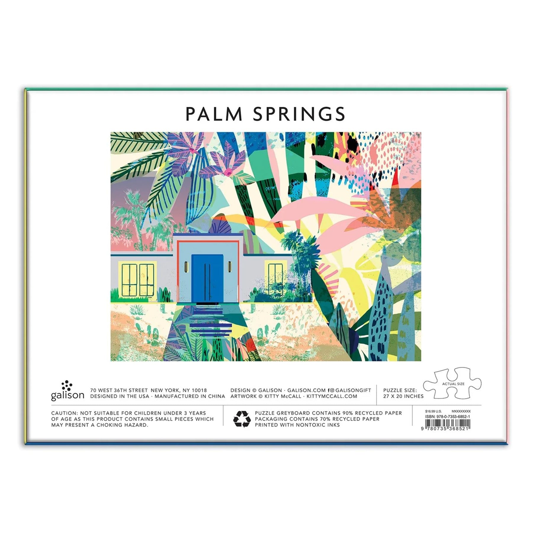 Kitty McCall Palm Springs 1000-Piece Jigsaw Puzzle