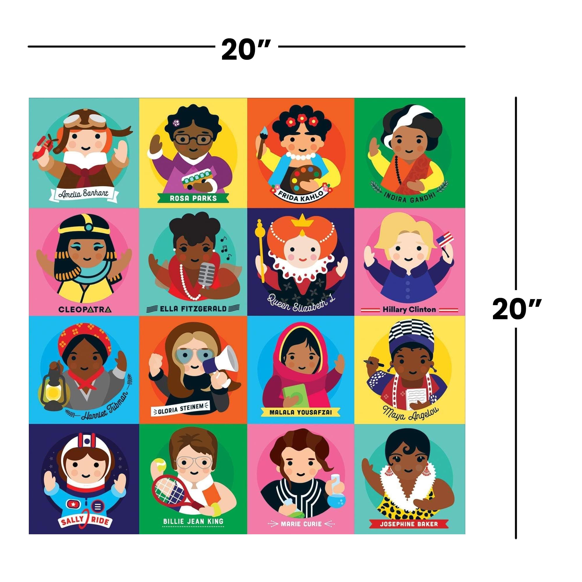 Lydia Ortiz Little Feminist 500-Piece Jigsaw Puzzle