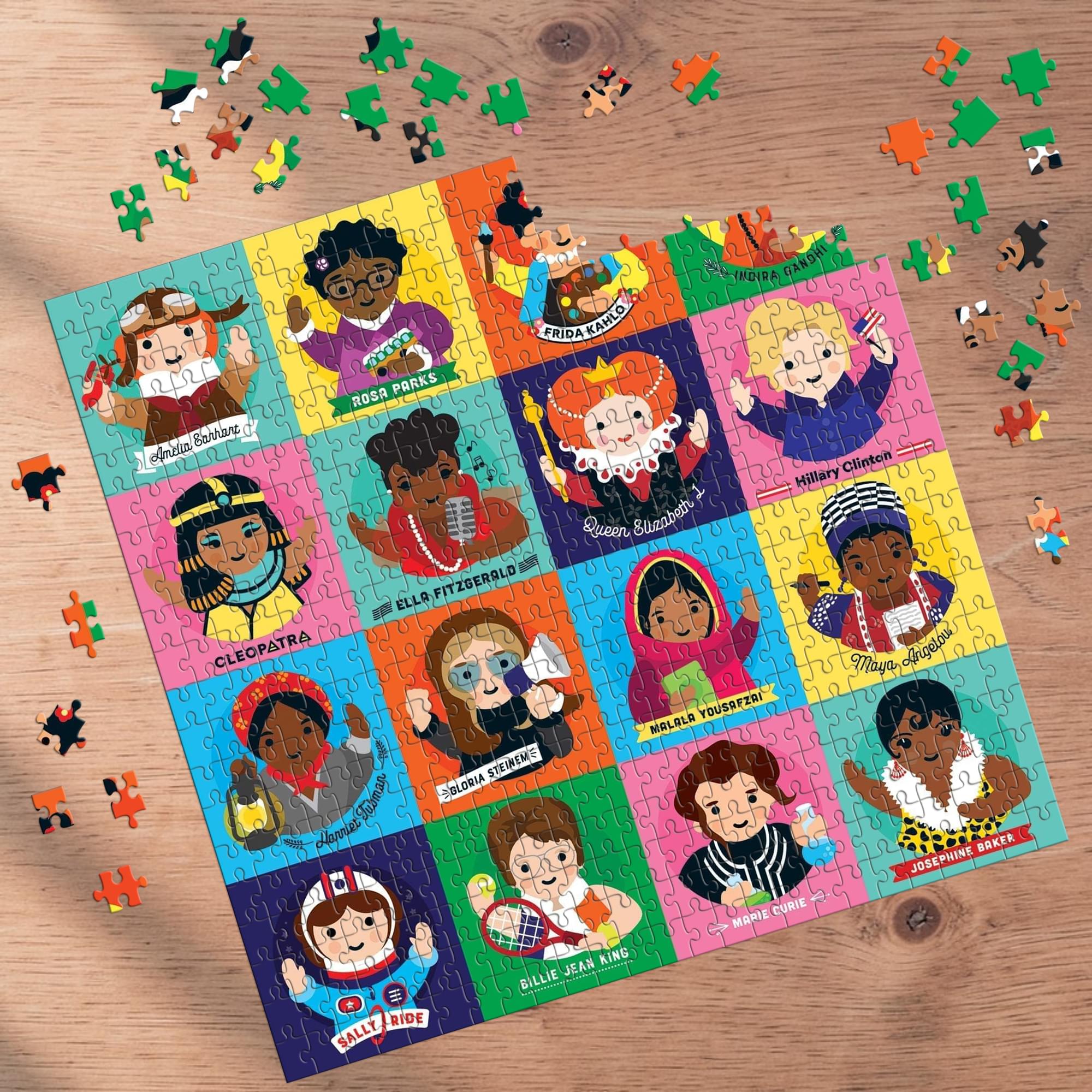 Lydia Ortiz Little Feminist 500-Piece Jigsaw Puzzle