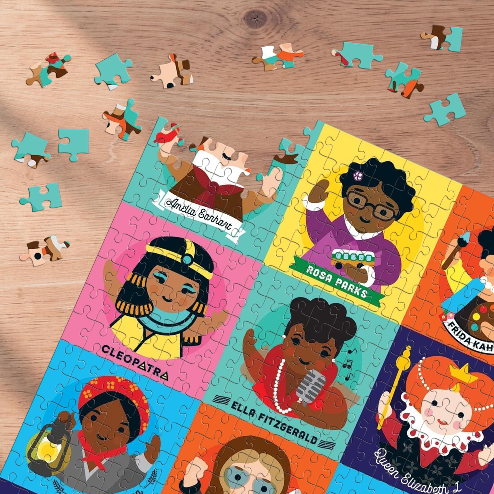 Lydia Ortiz Little Feminist 500-Piece Jigsaw Puzzle