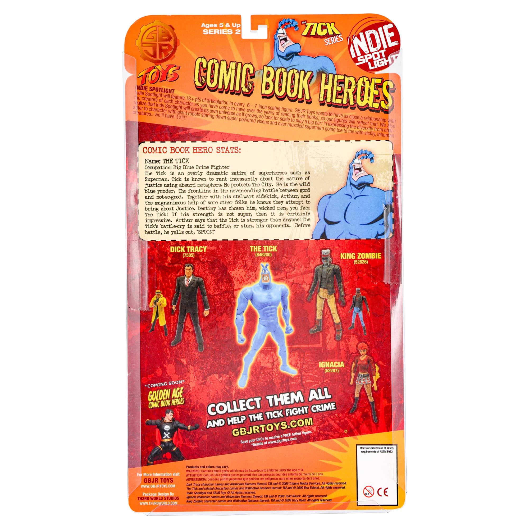 The Maxx Indie Spotlight Comic Book Heroes Mr. Gone Exclusive Figure