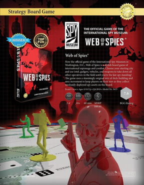 Web of Spies Board Game