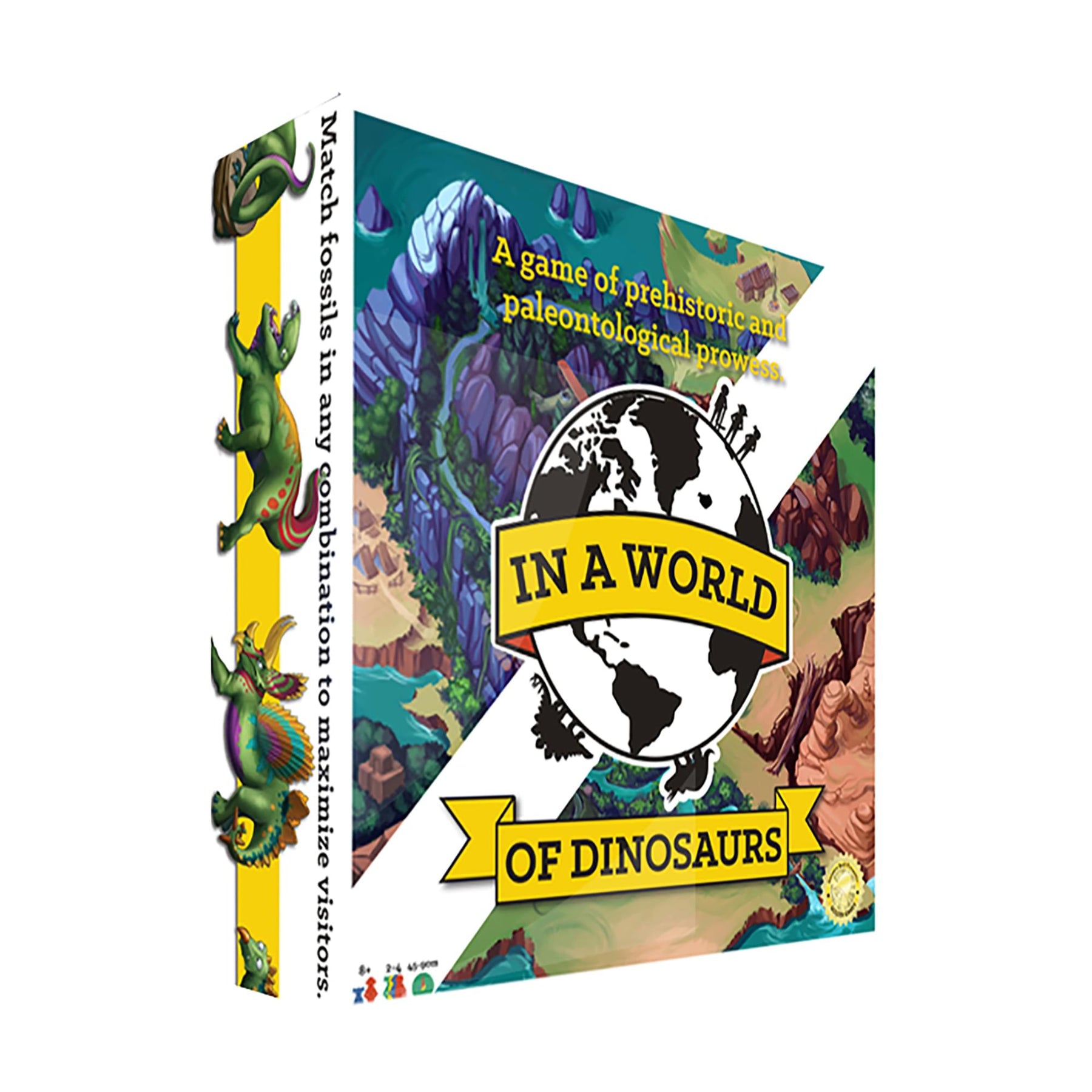 In a World of Dinosaurs Board Game