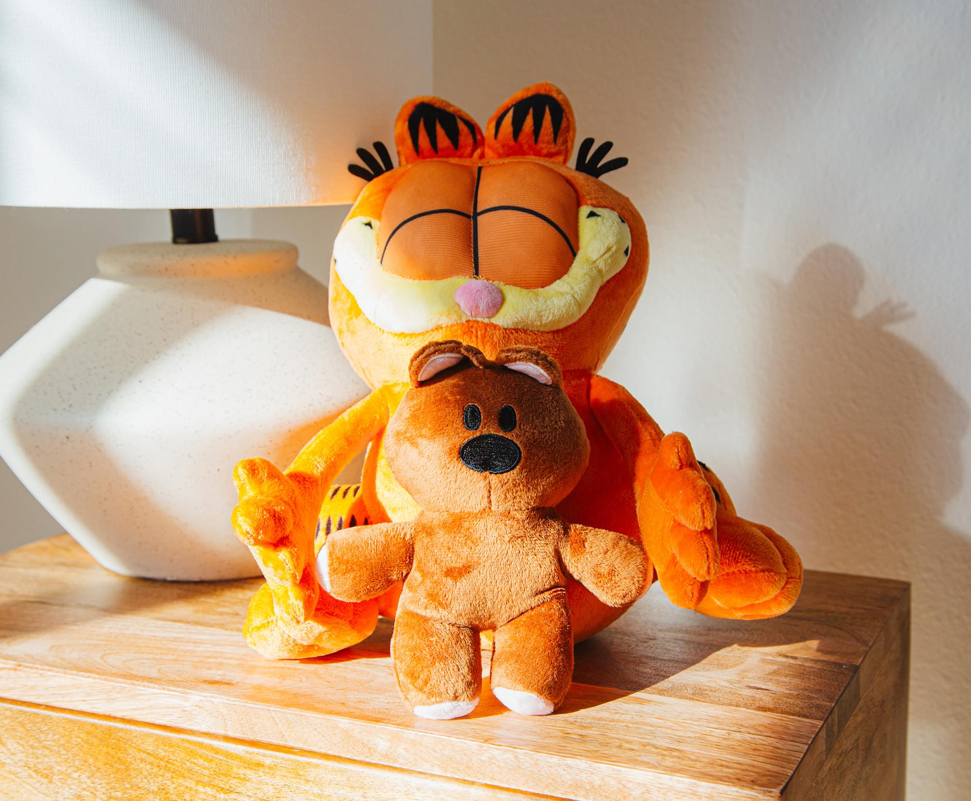 Garfield Holding Pooky 12-Inch Collector Plush