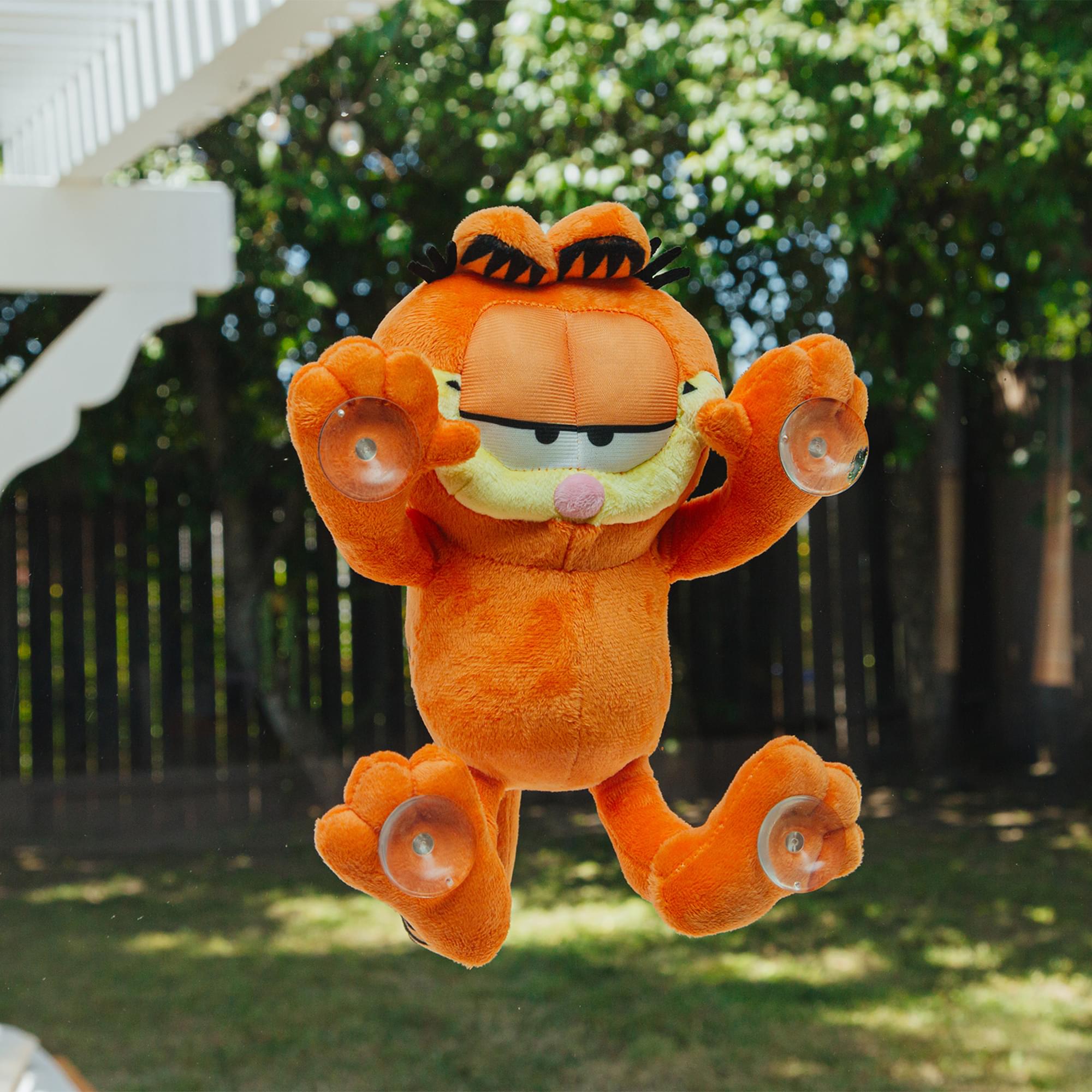Garfield With Suction Cups 12-Inch Collector Plush