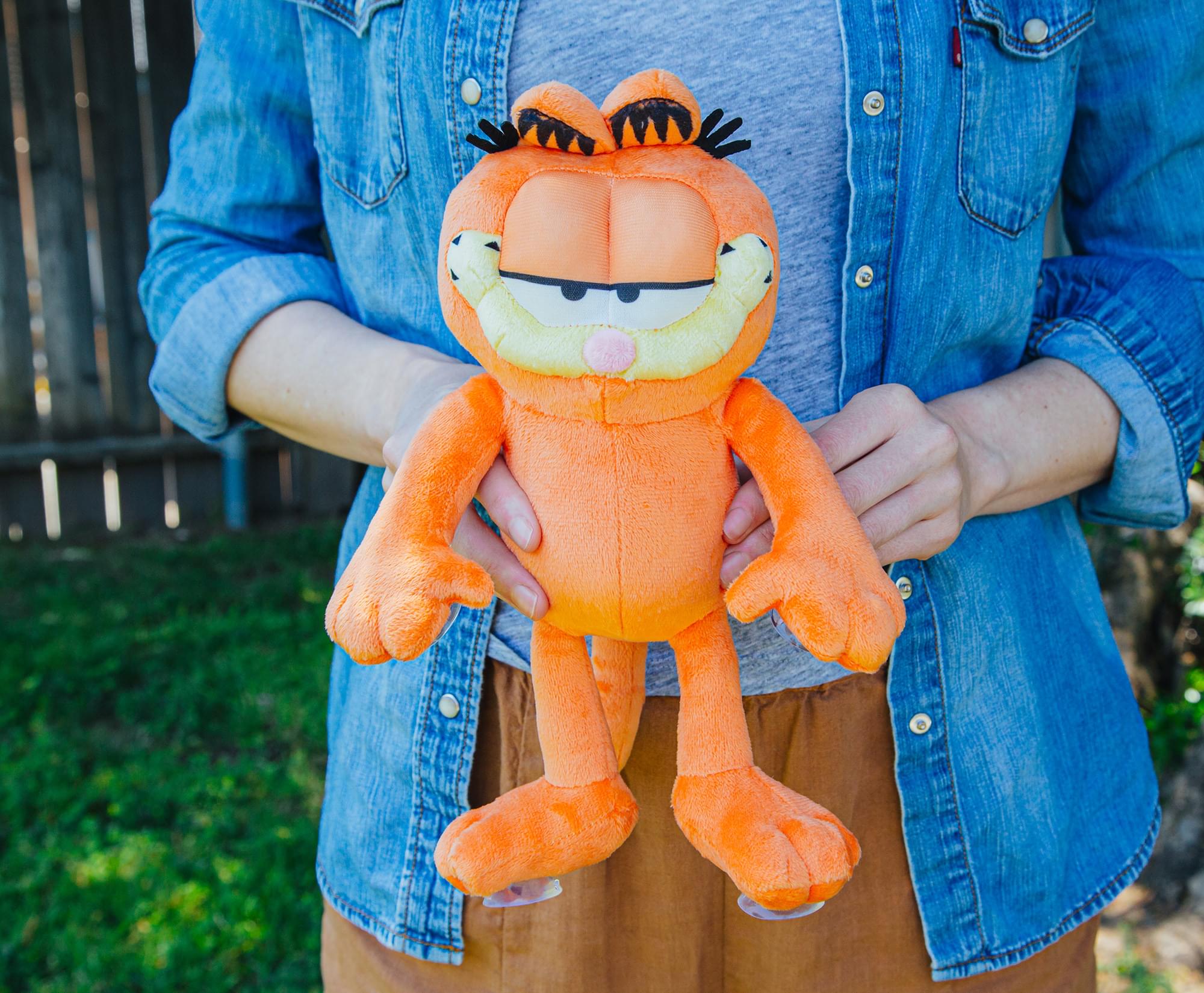 Garfield With Suction Cups 12-Inch Collector Plush