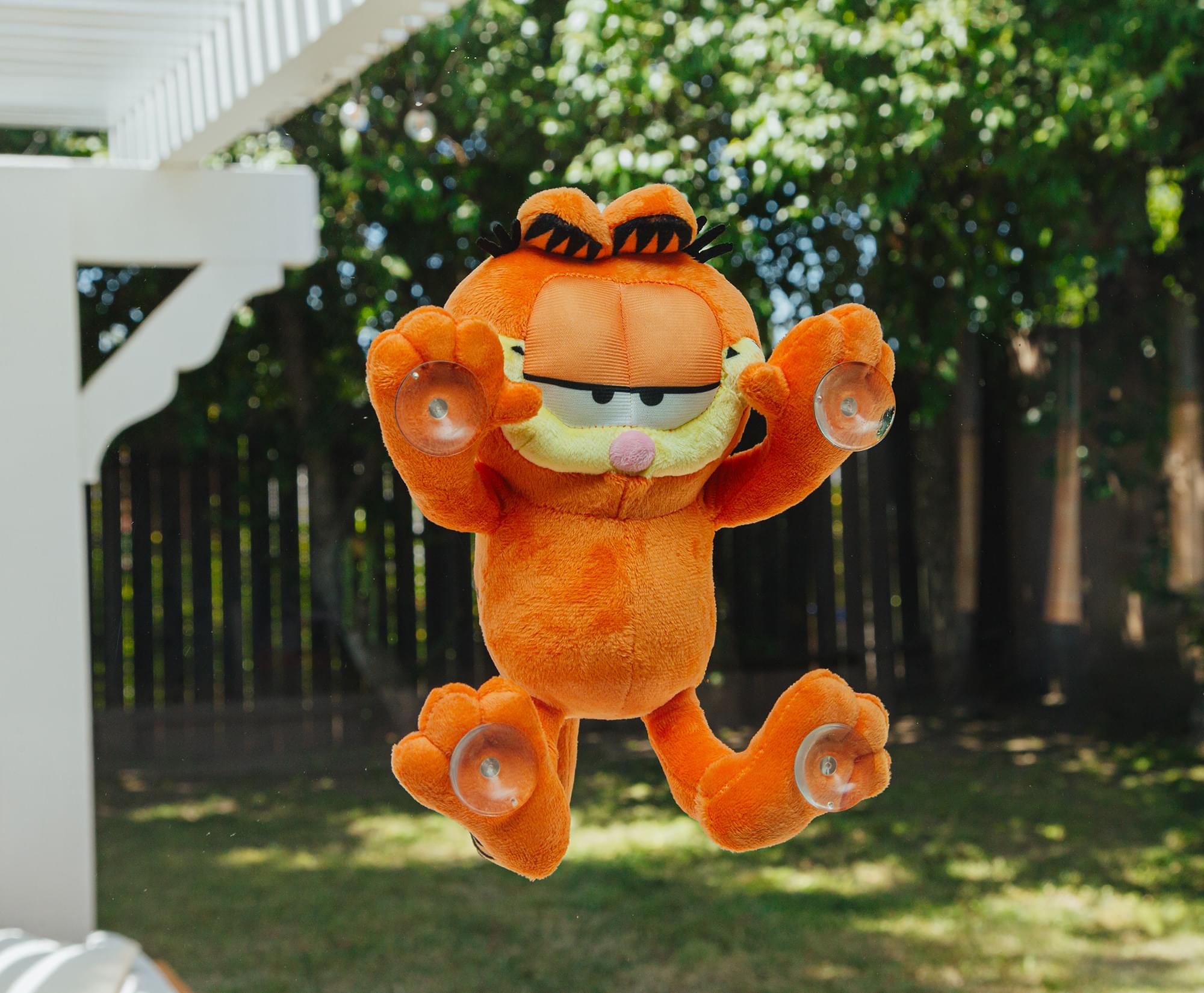 Garfield With Suction Cups 12-Inch Collector Plush