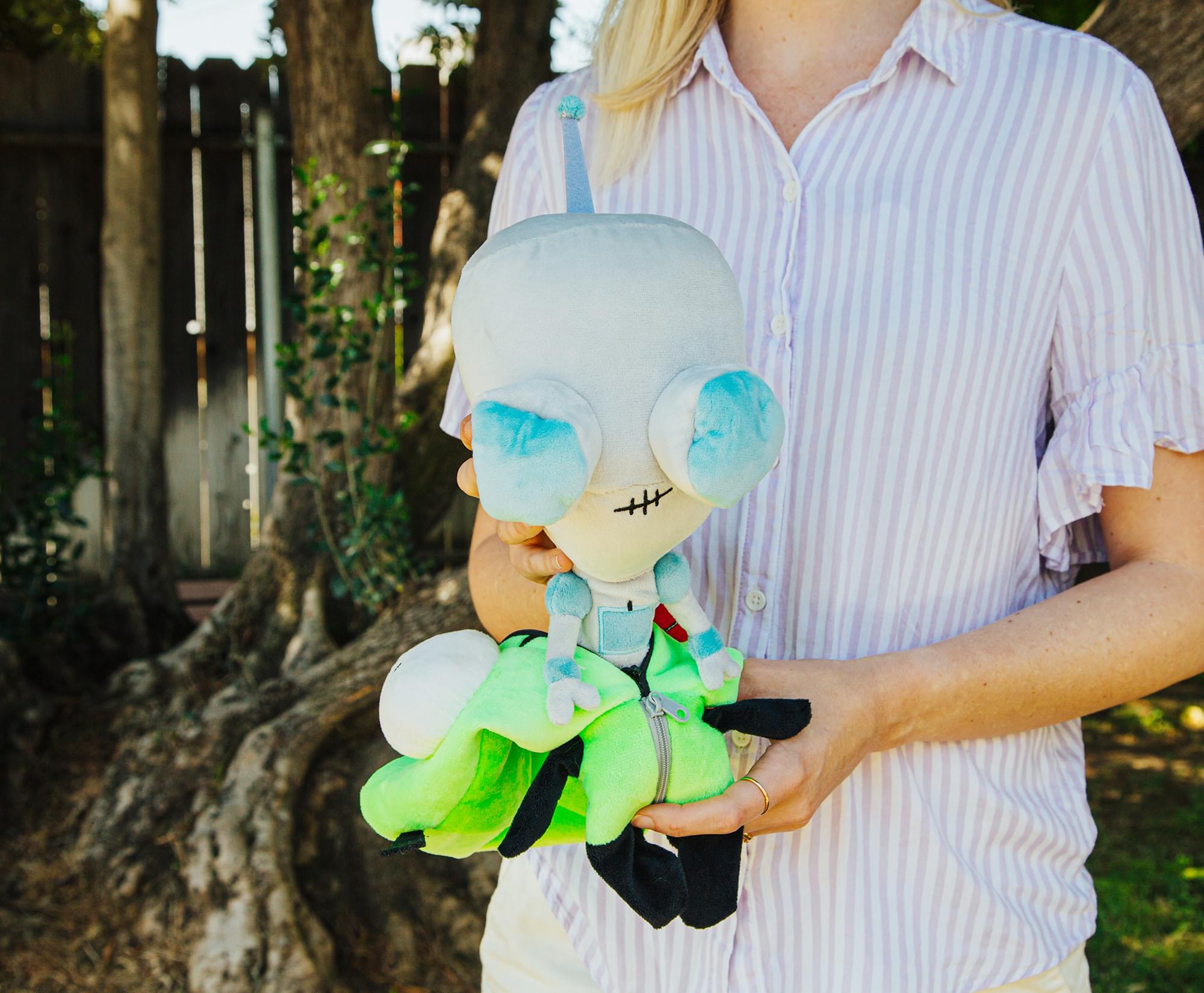 Invader Zim GIR With Removable Costume 10-Inch Collector Plush