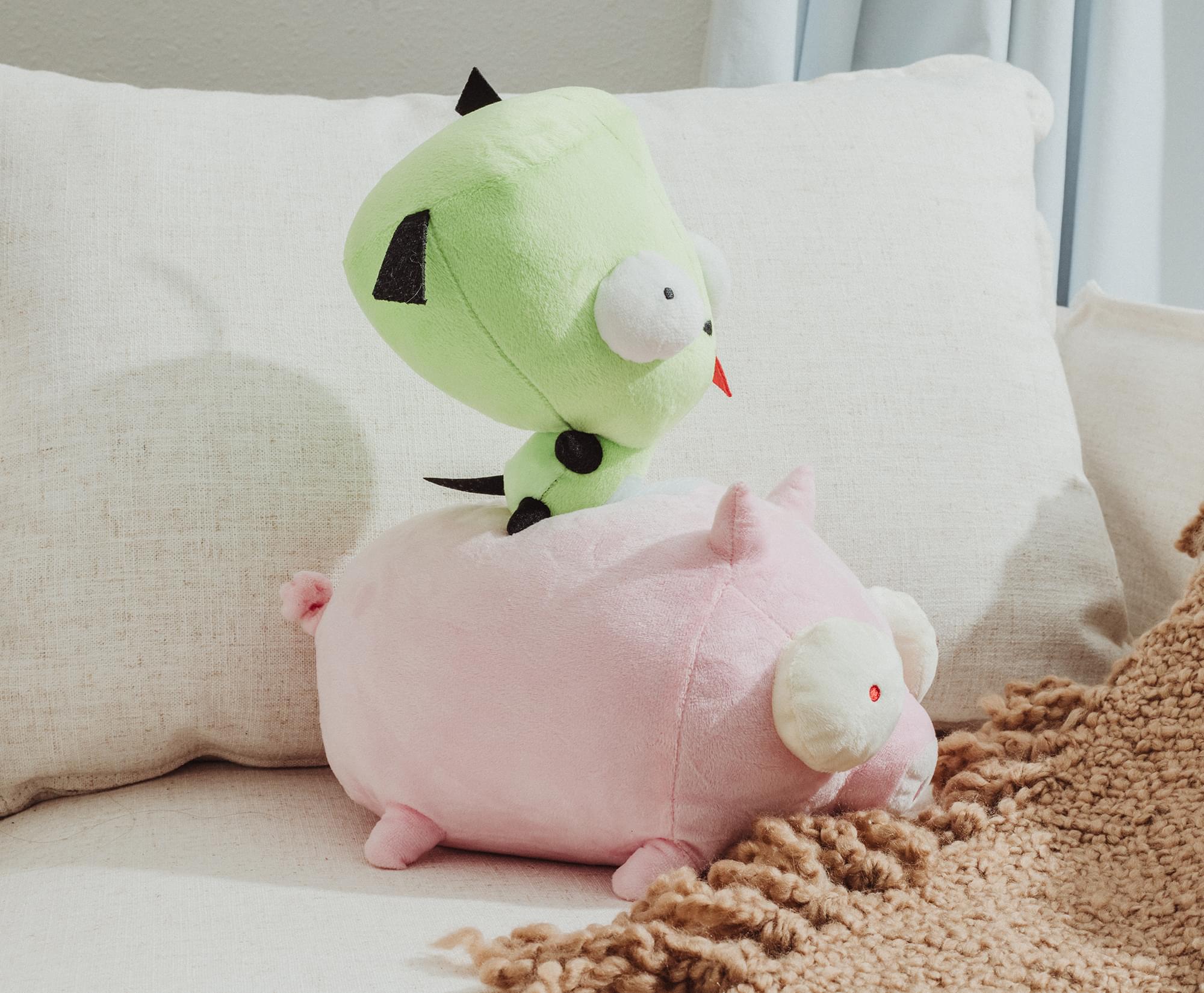 Invader Zim GIR Riding Pig 10-Inch Plush