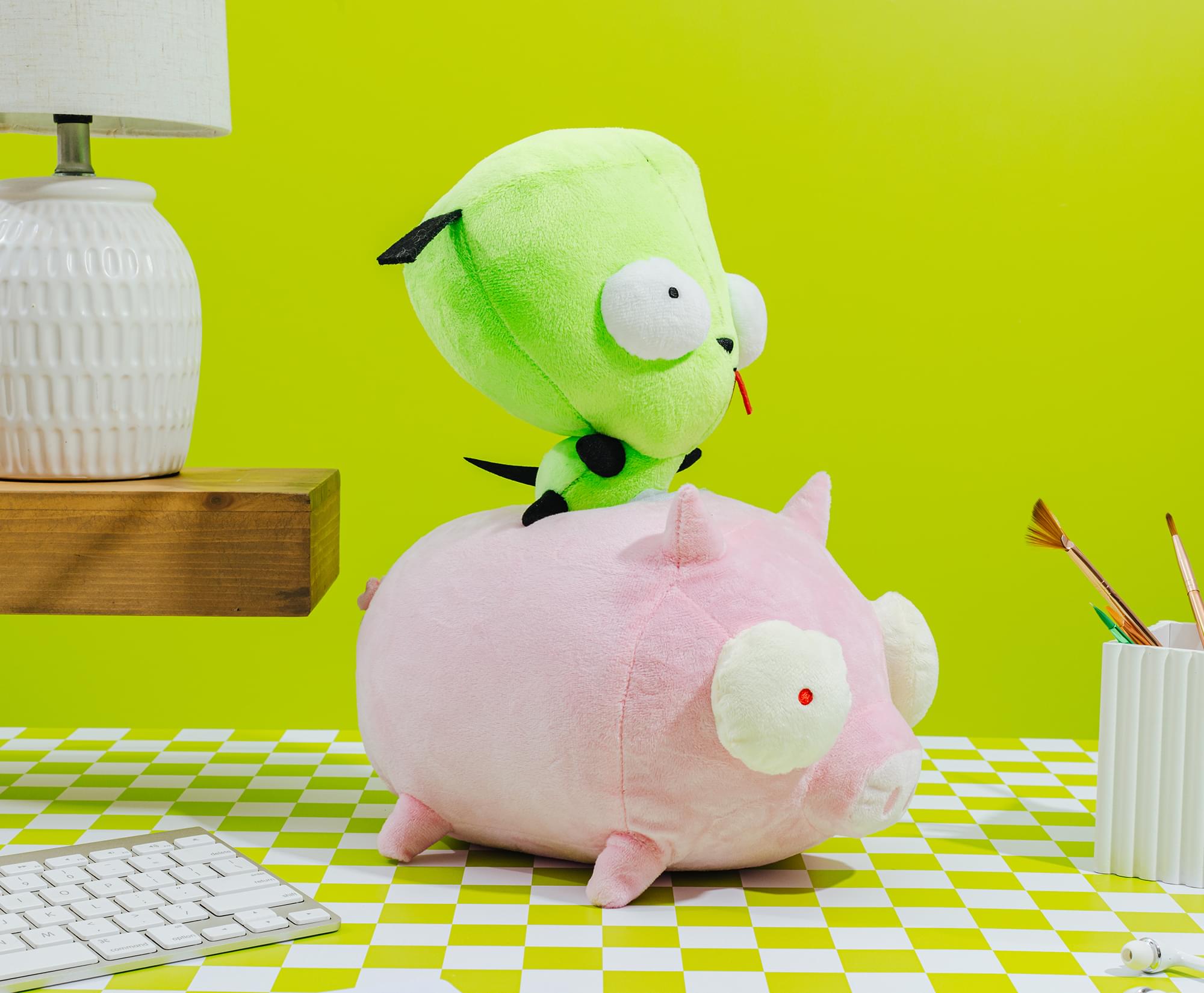 Invader Zim GIR Riding Pig 10-Inch Plush