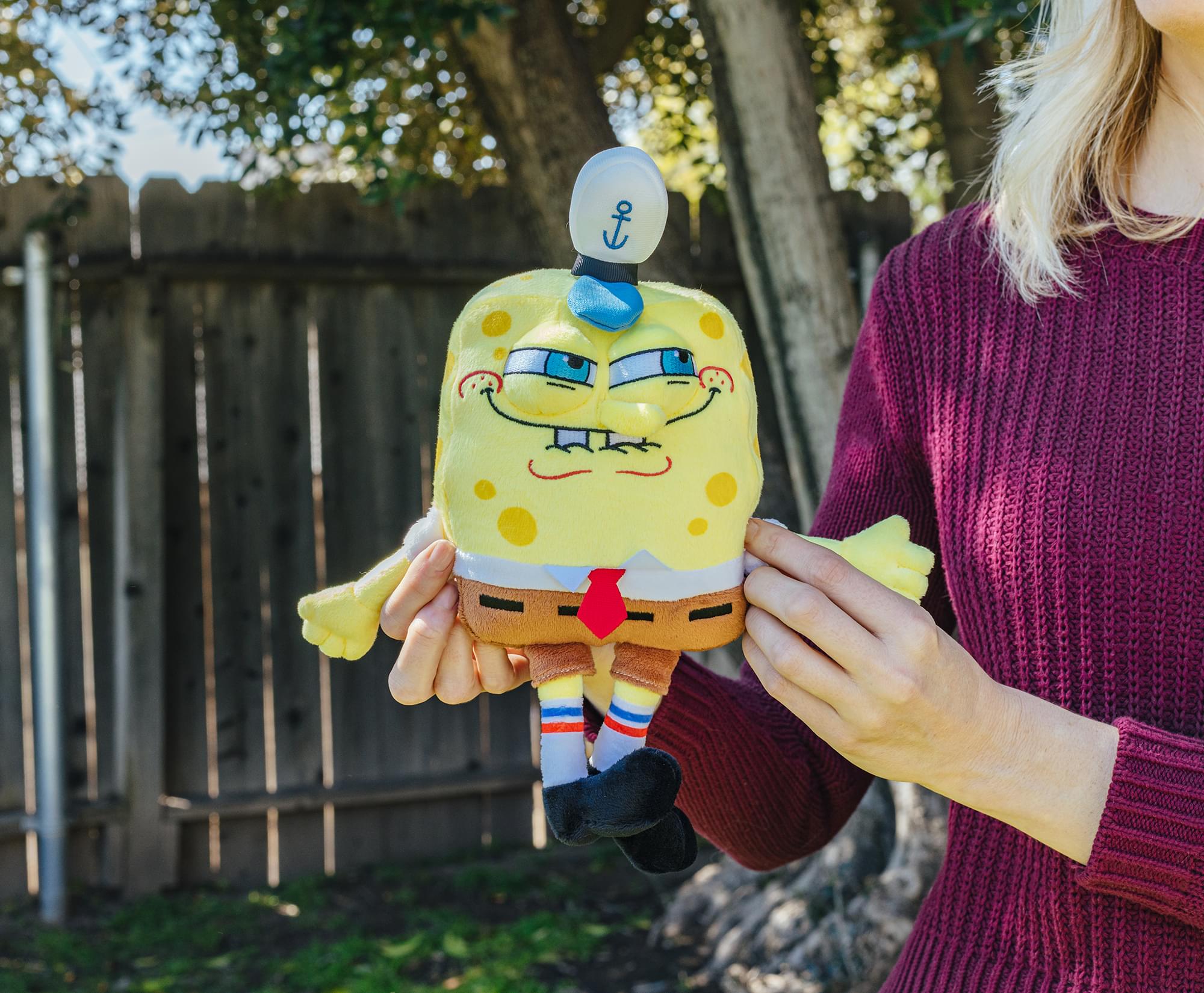 Nickelodeon SpongeBob SquarePants Smiling Meme 10-Inch Plush