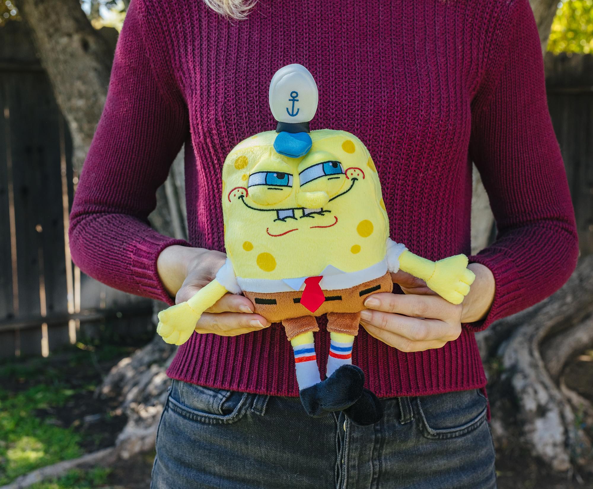 Nickelodeon SpongeBob SquarePants Smiling Meme 10-Inch Plush