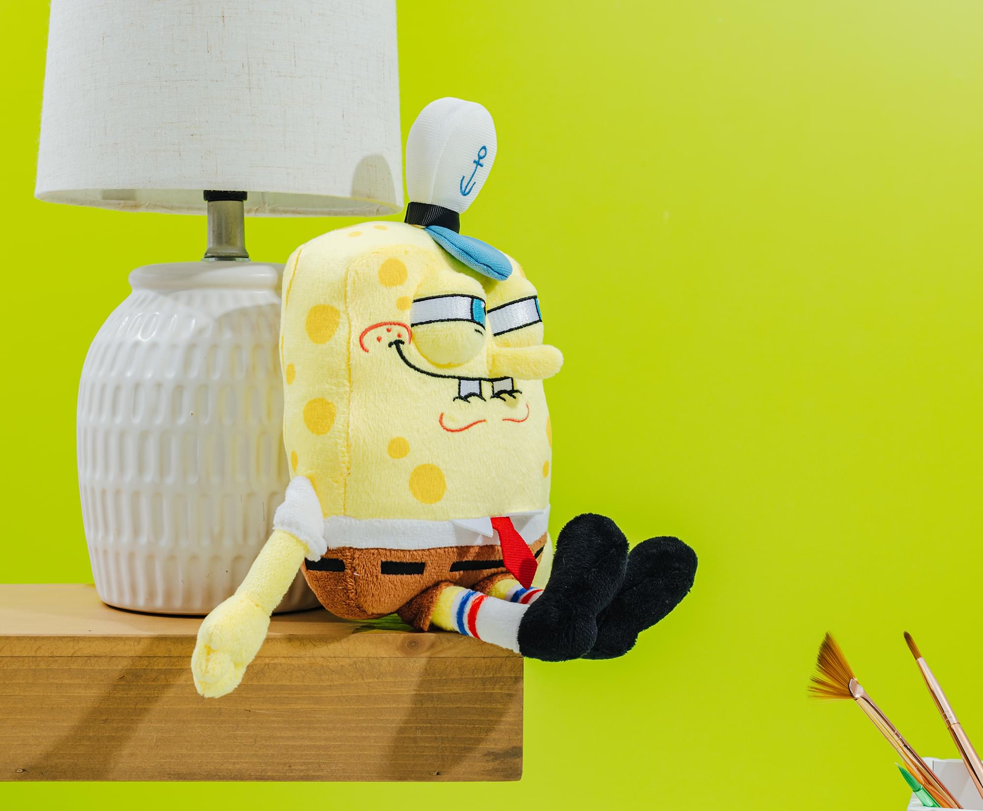 Nickelodeon SpongeBob SquarePants Smiling Meme 10-Inch Plush