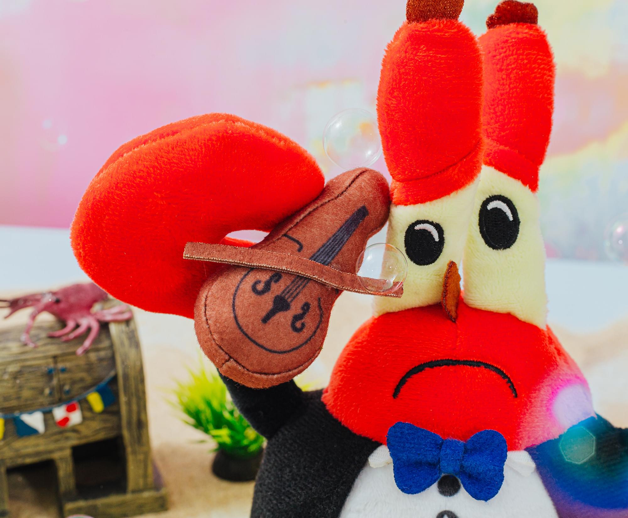 Nickelodeon SpongeBob SquarePants Mr. Krabs Violin 8-Inch Collector Plush Toy