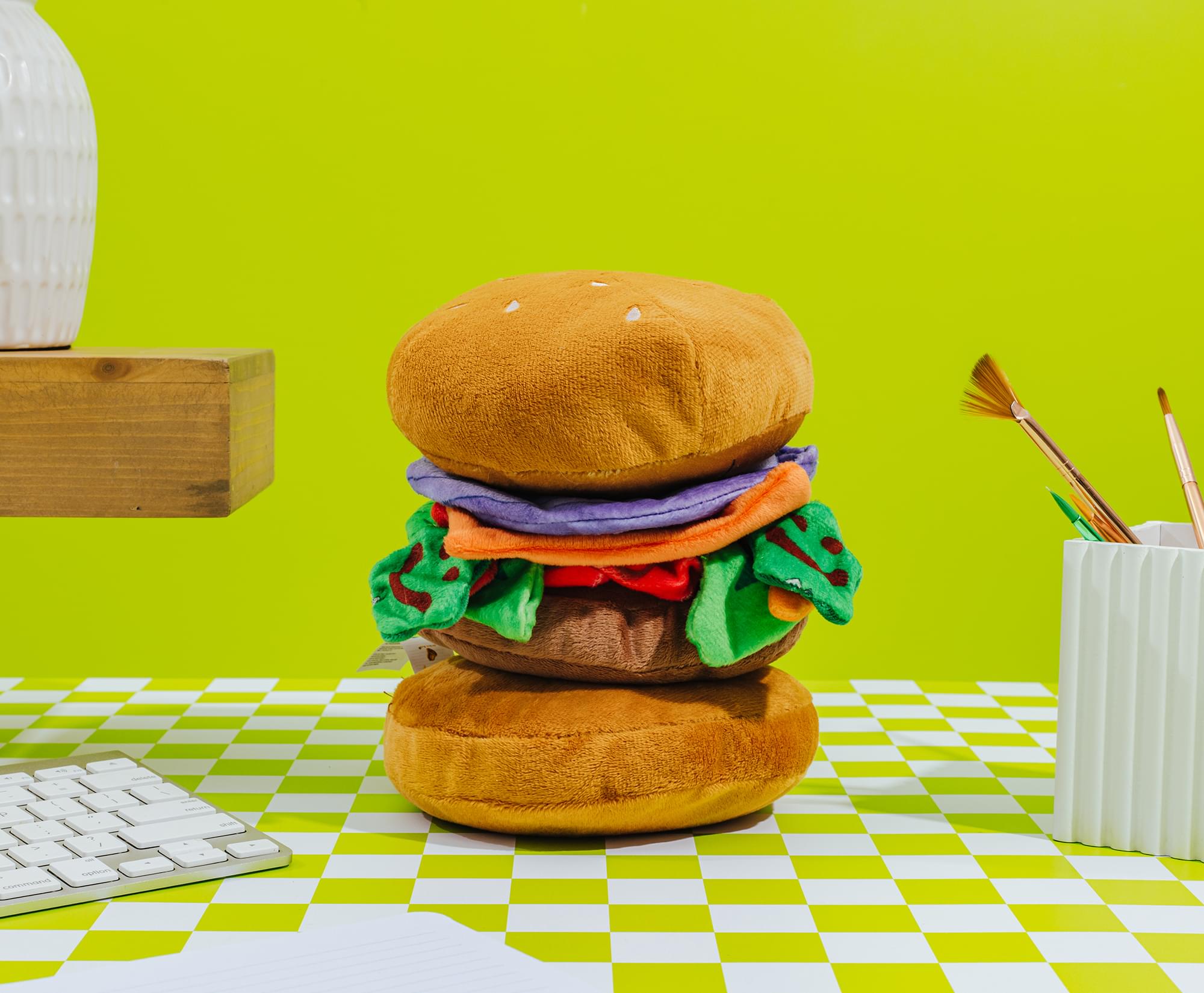 Nickelodeon SpongeBob SquarePants Krabby Patty 10-Inch Plush